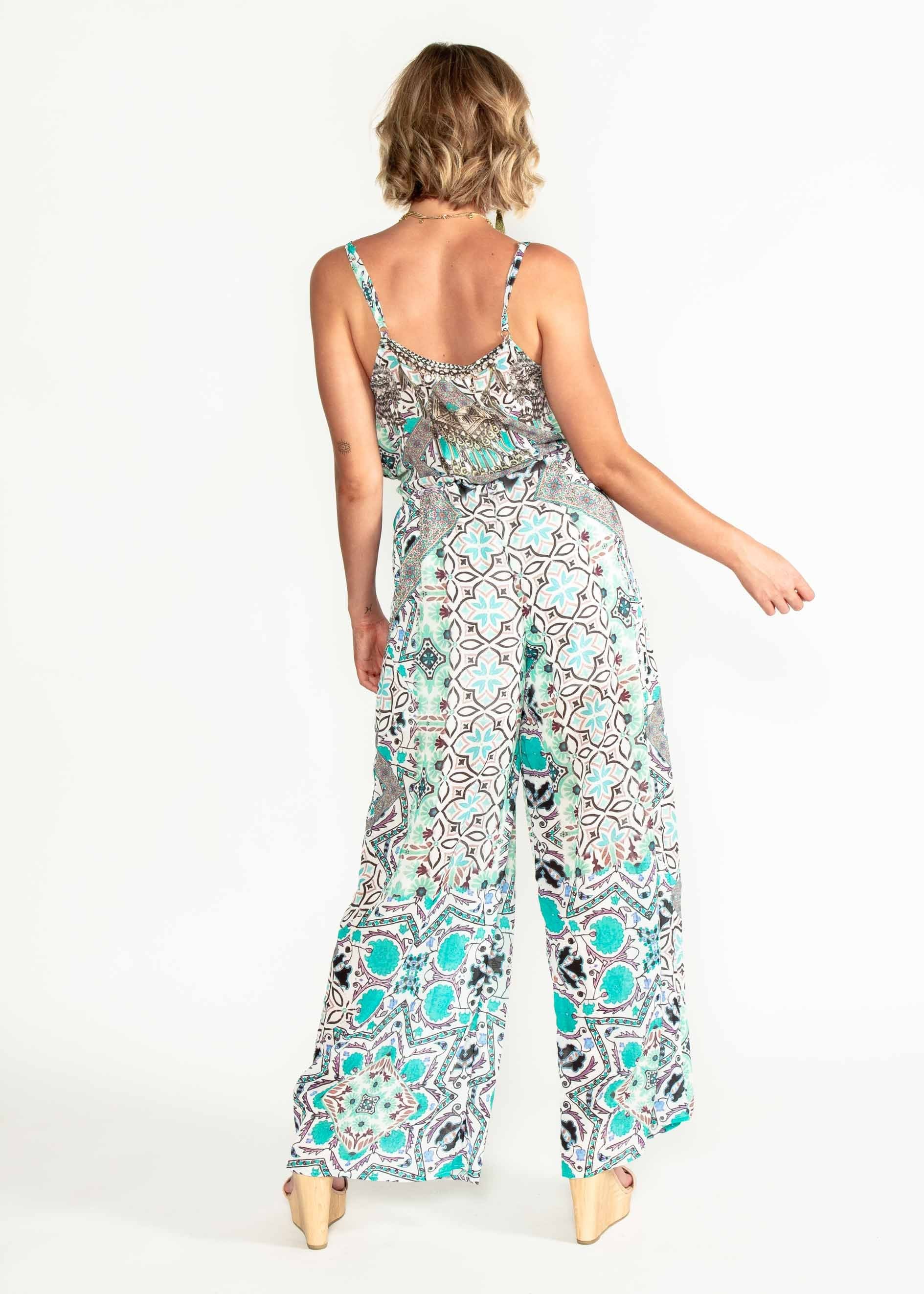 Double Up Pantsuit - Havana