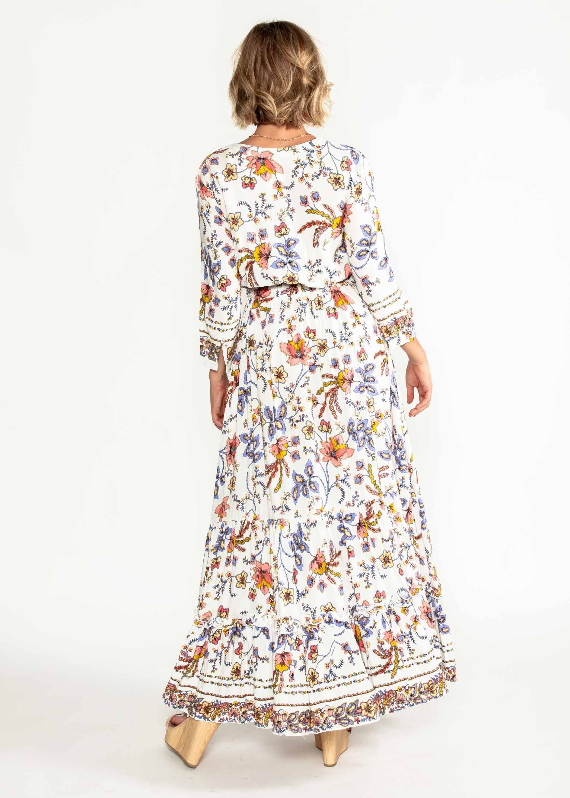 Sassy Maxi Dress - Floral Harvest