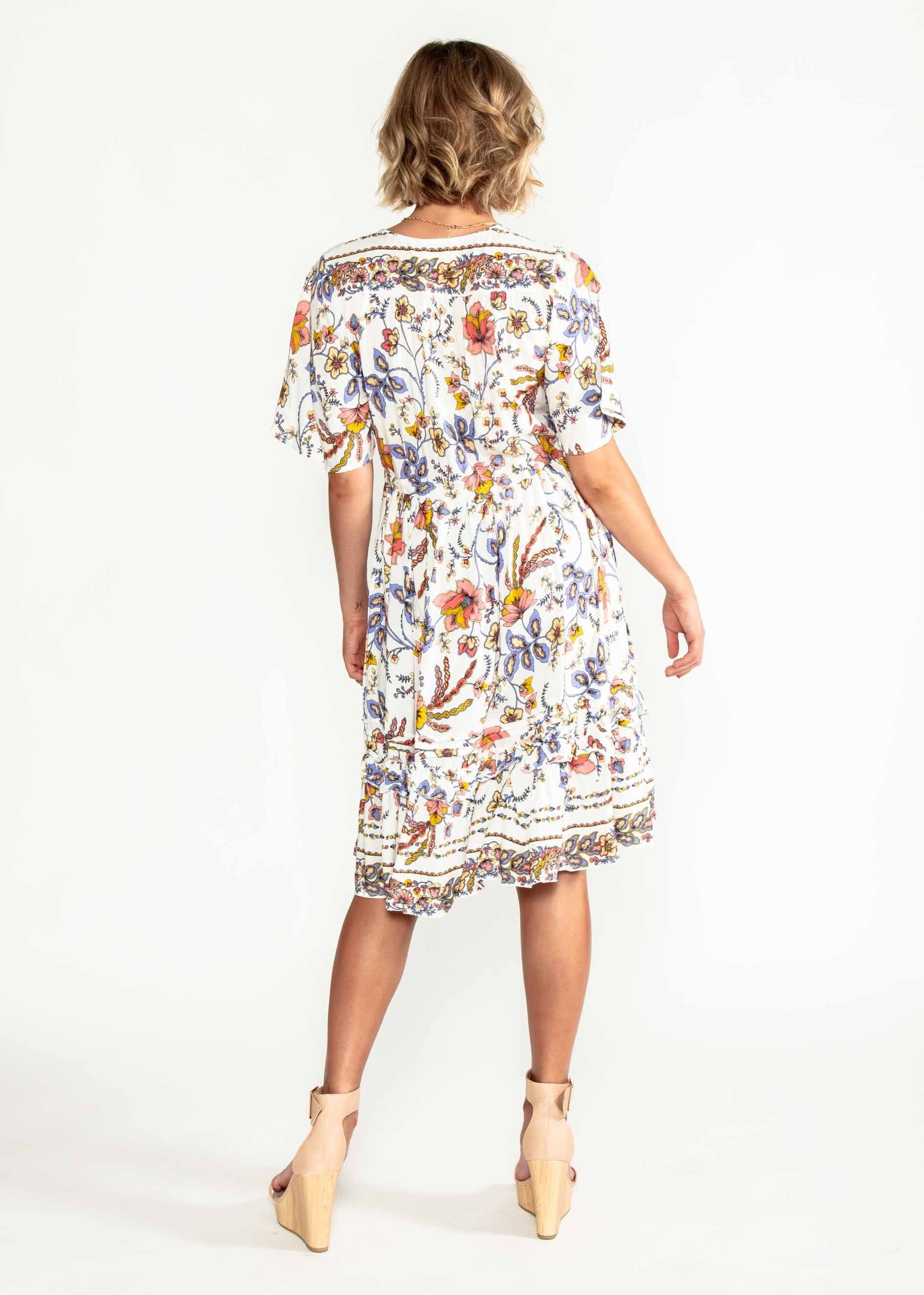 Starry Mini Dress - Floral Harvest