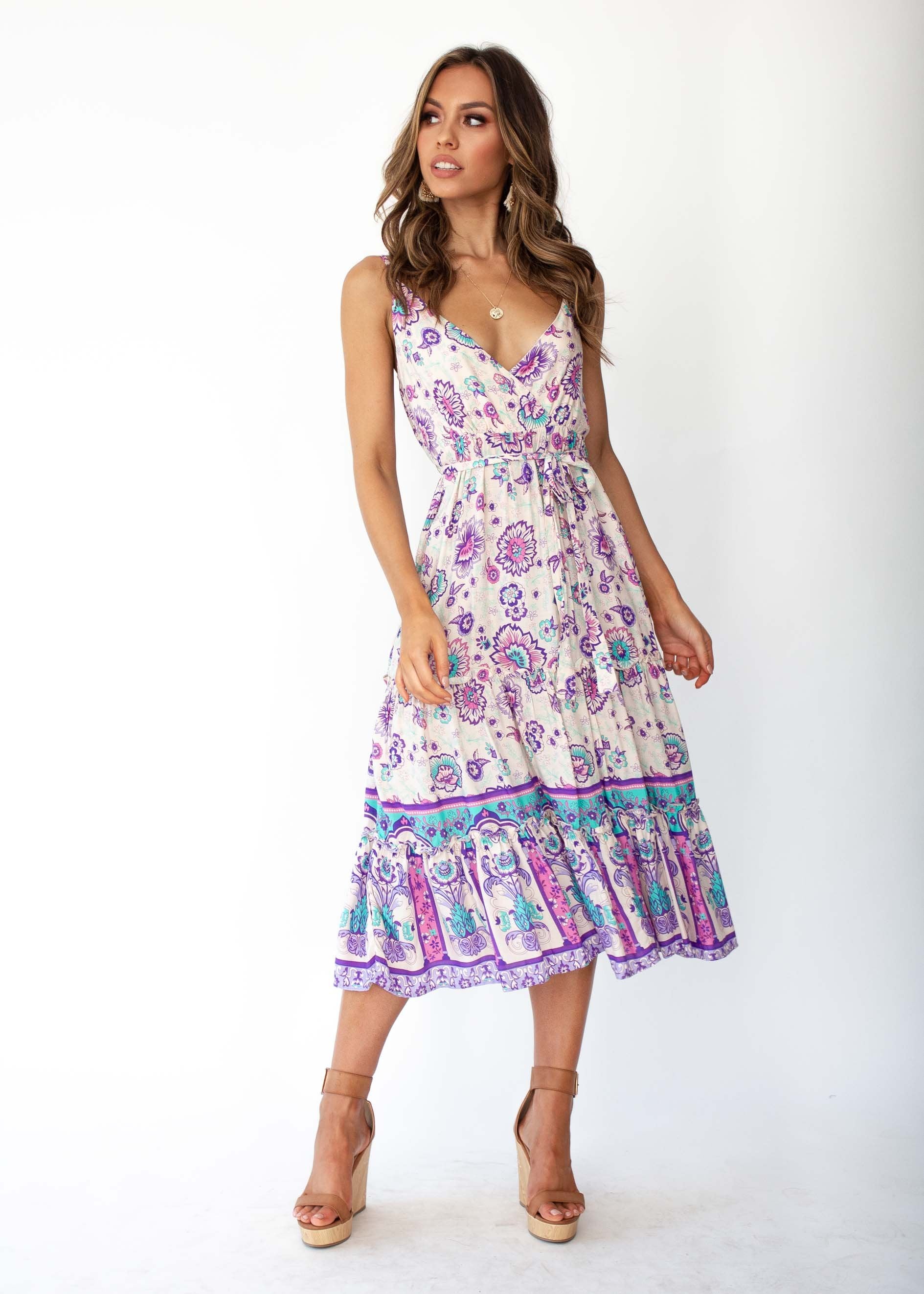 Moondust Midi Dress - Starlight