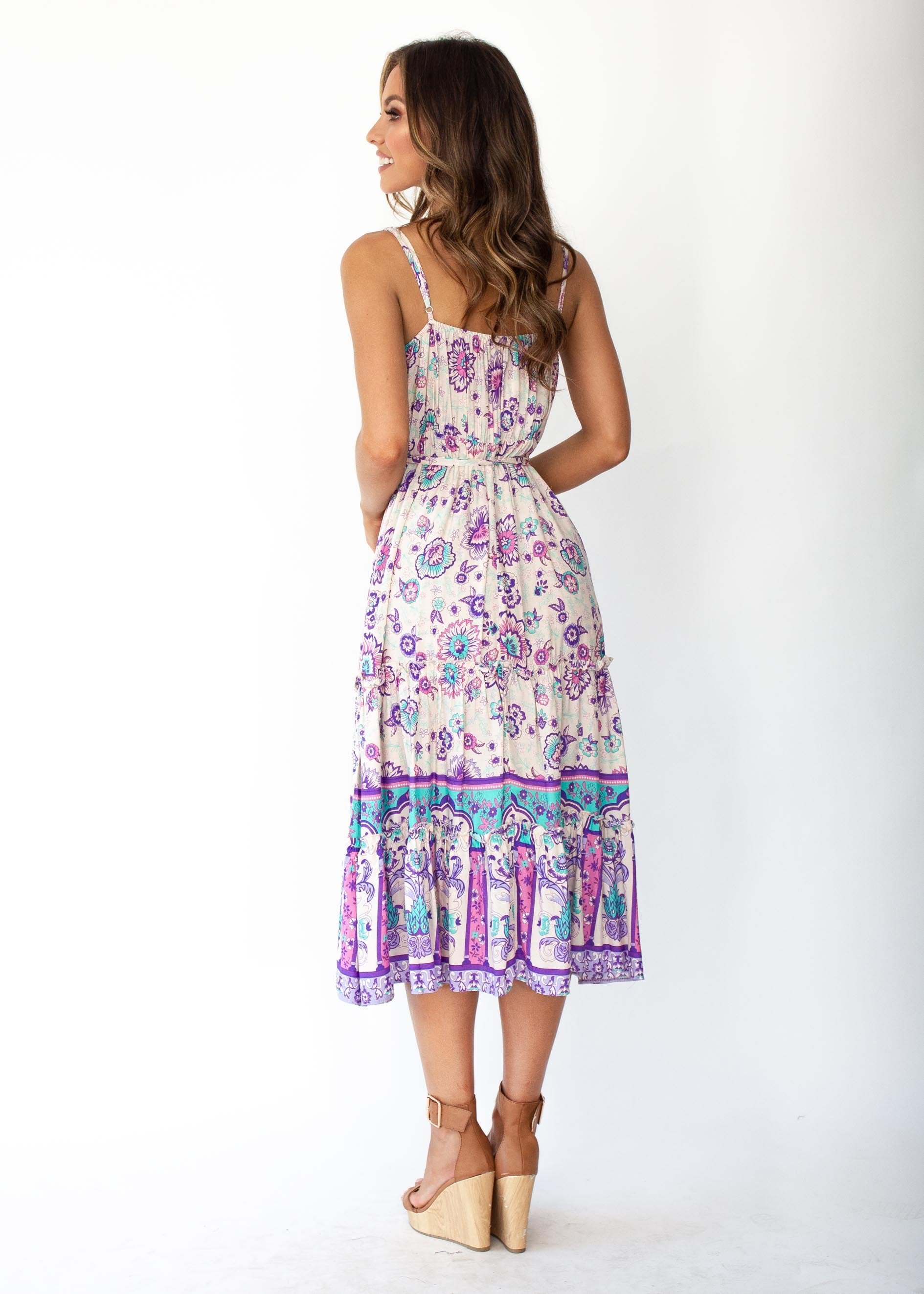 Moondust Midi Dress - Starlight