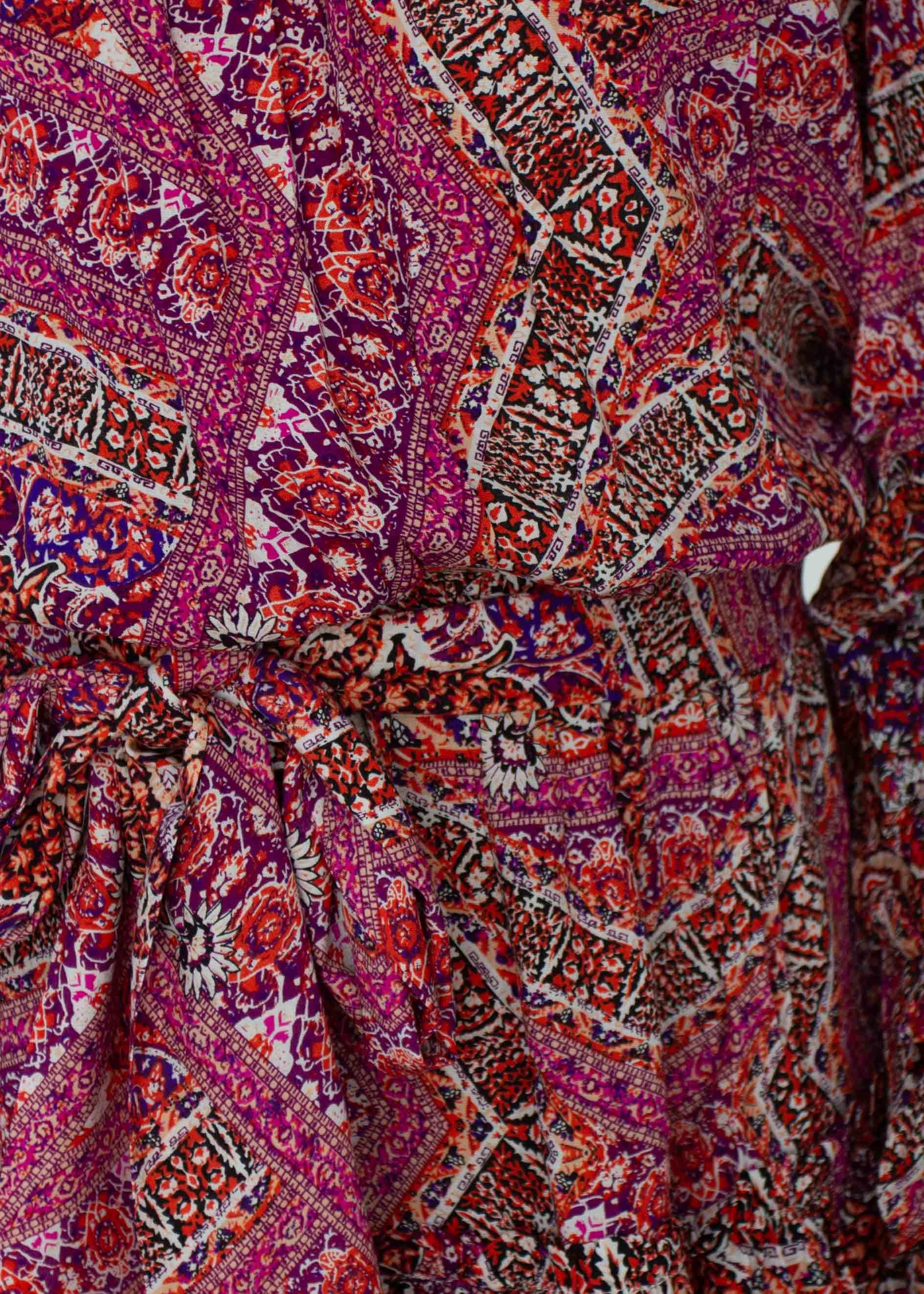 Bel Air Swing Dress - Hibiscus