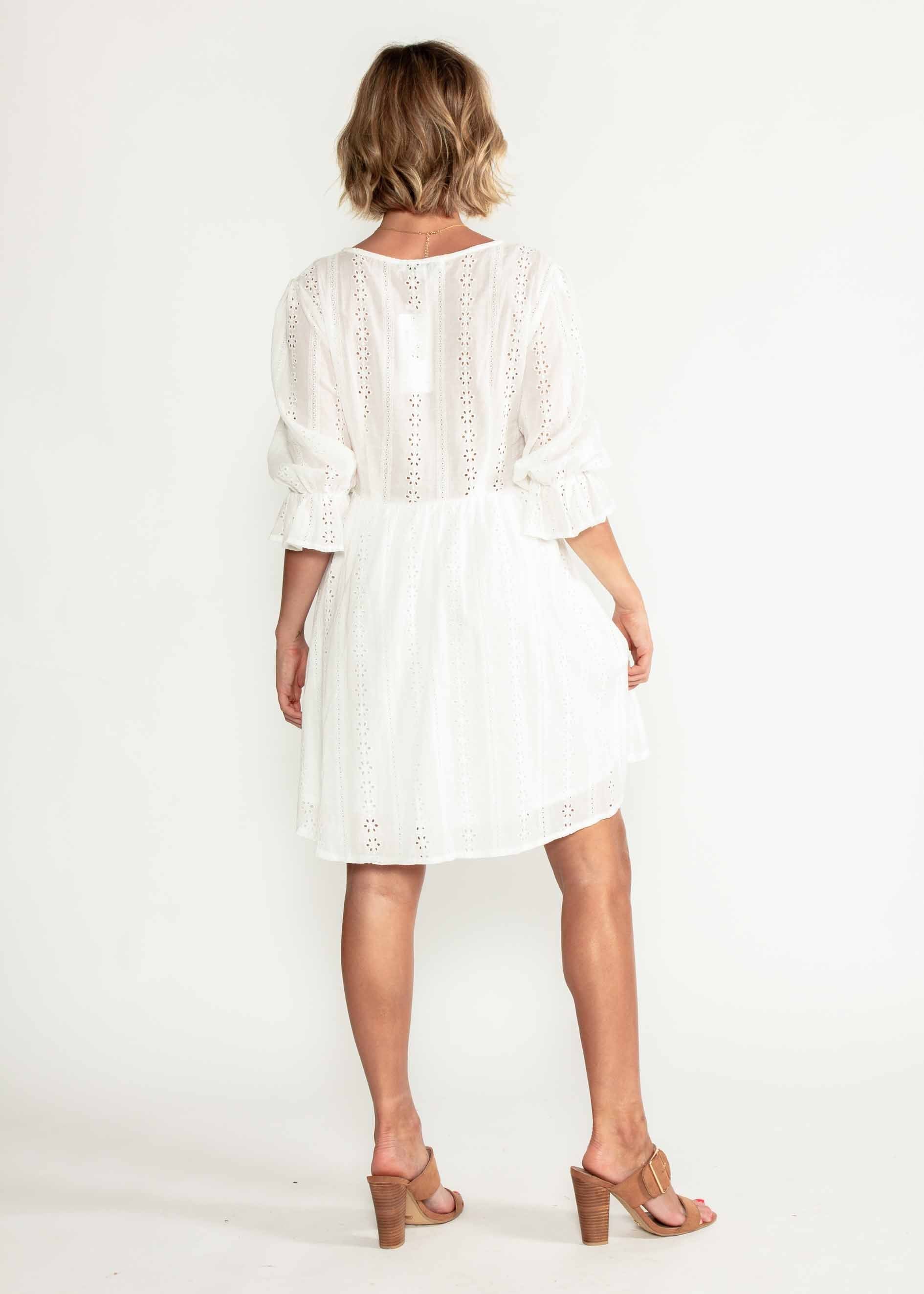 Secret Cure Dress - White