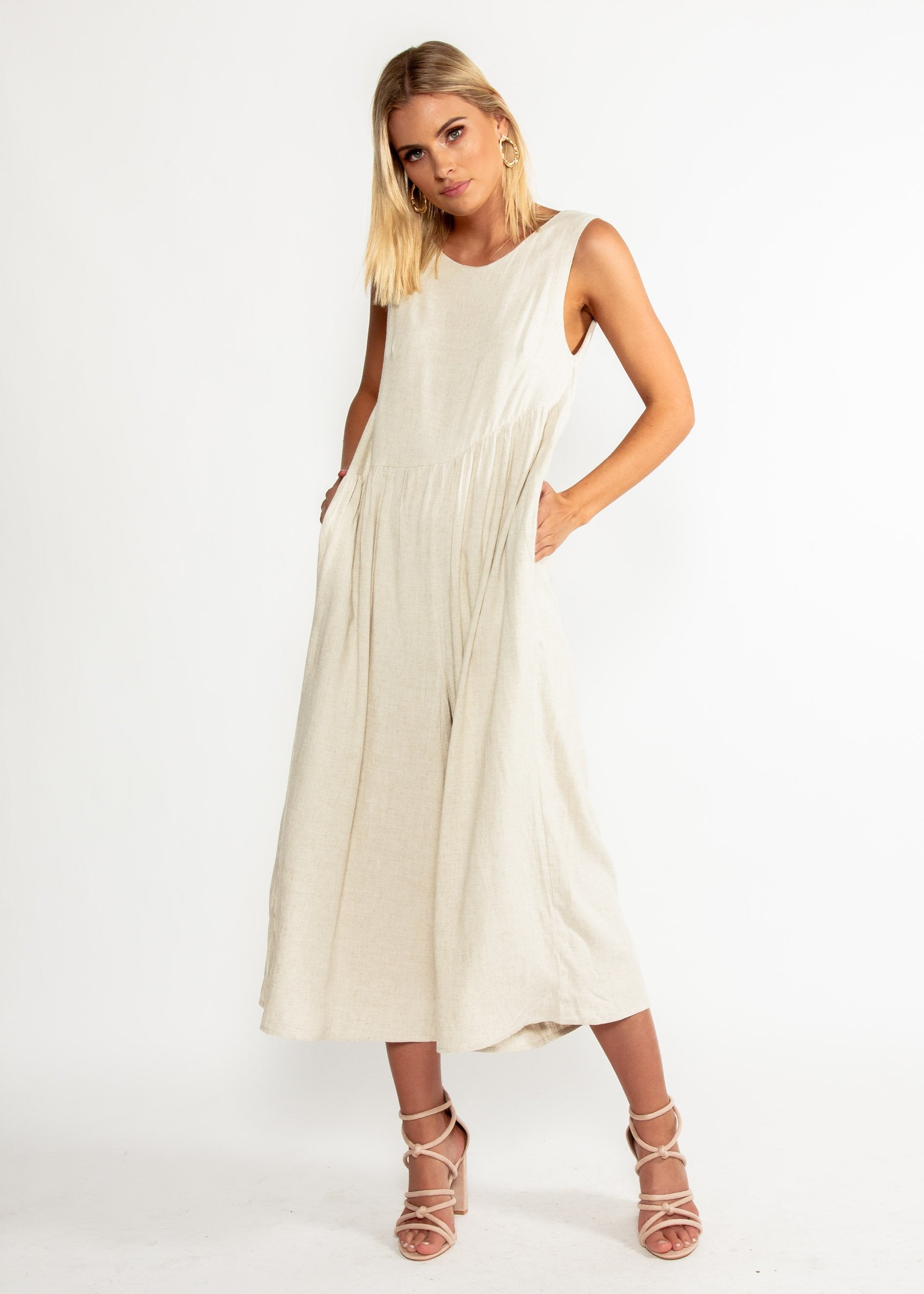 Free Living Pantsuit - Natural