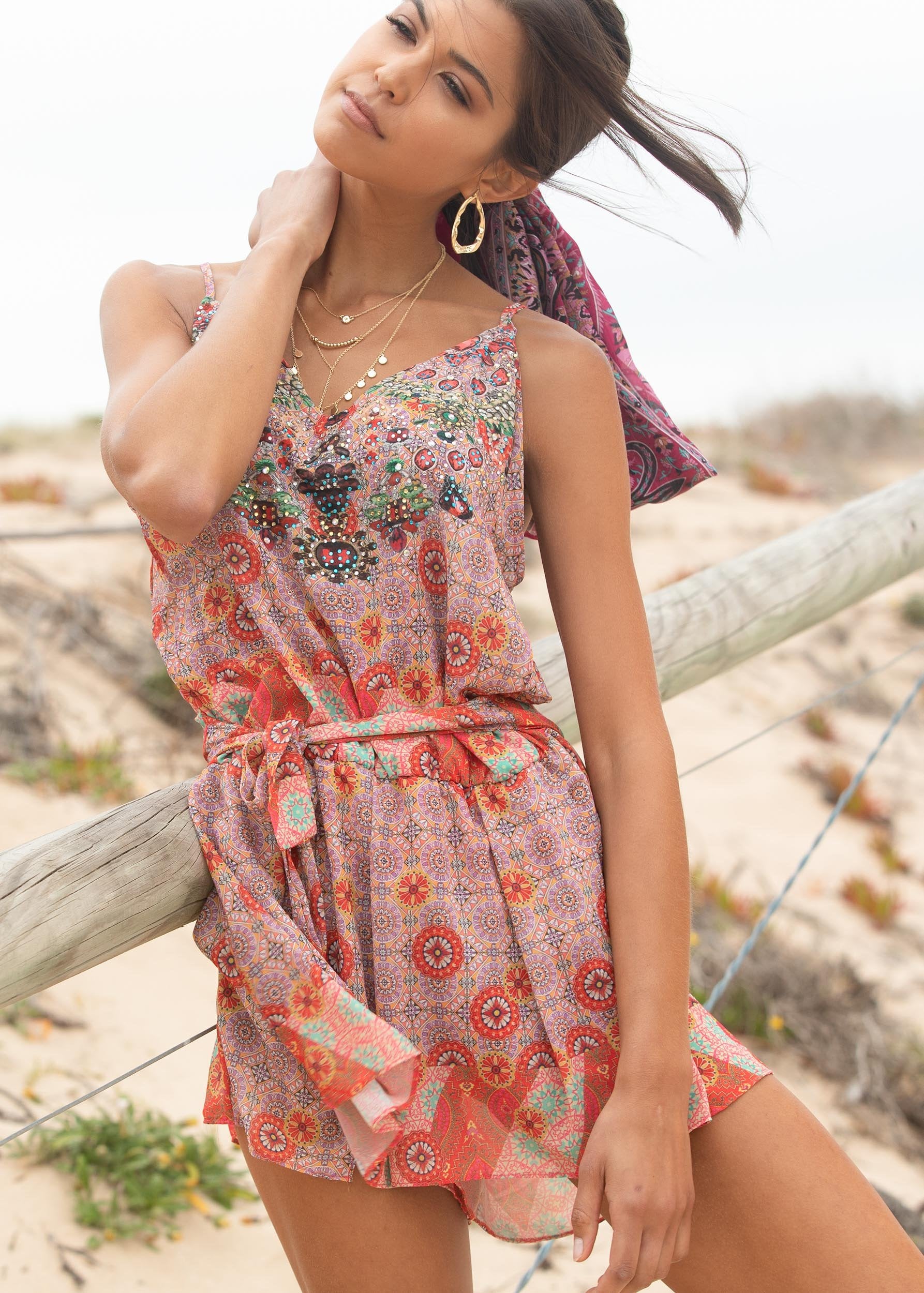 Miami Beach Playsuit - Summer Spritz