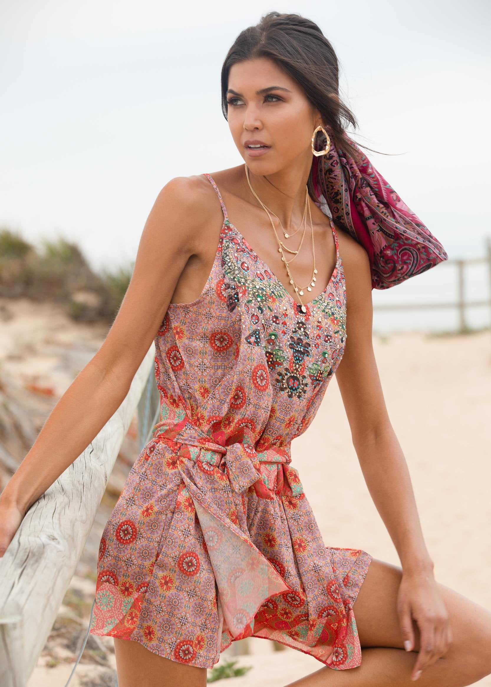 Miami Beach Playsuit - Summer Spritz