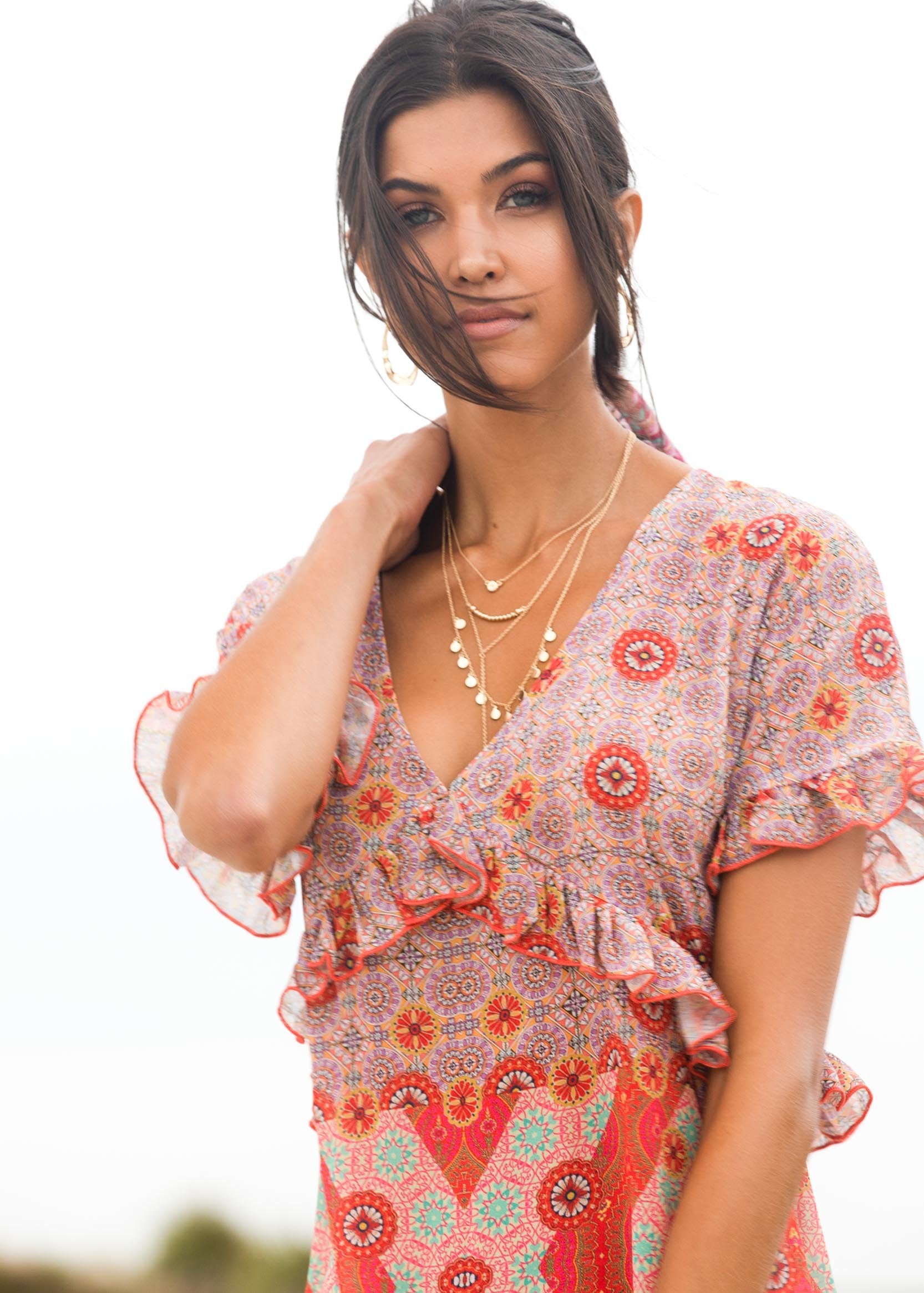 Hold Me Now Dress - Summer Spritz