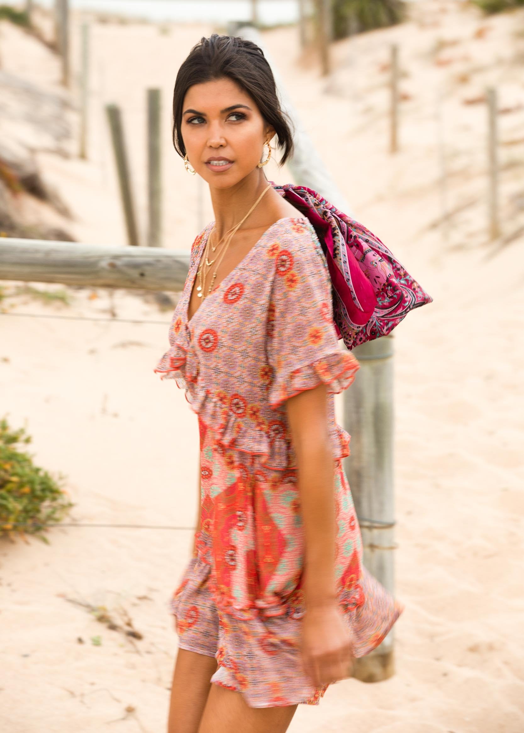 Hold Me Now Dress - Summer Spritz