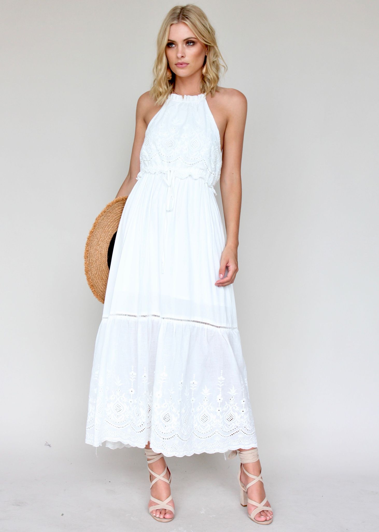 Working Wisdom Halter Maxi - White