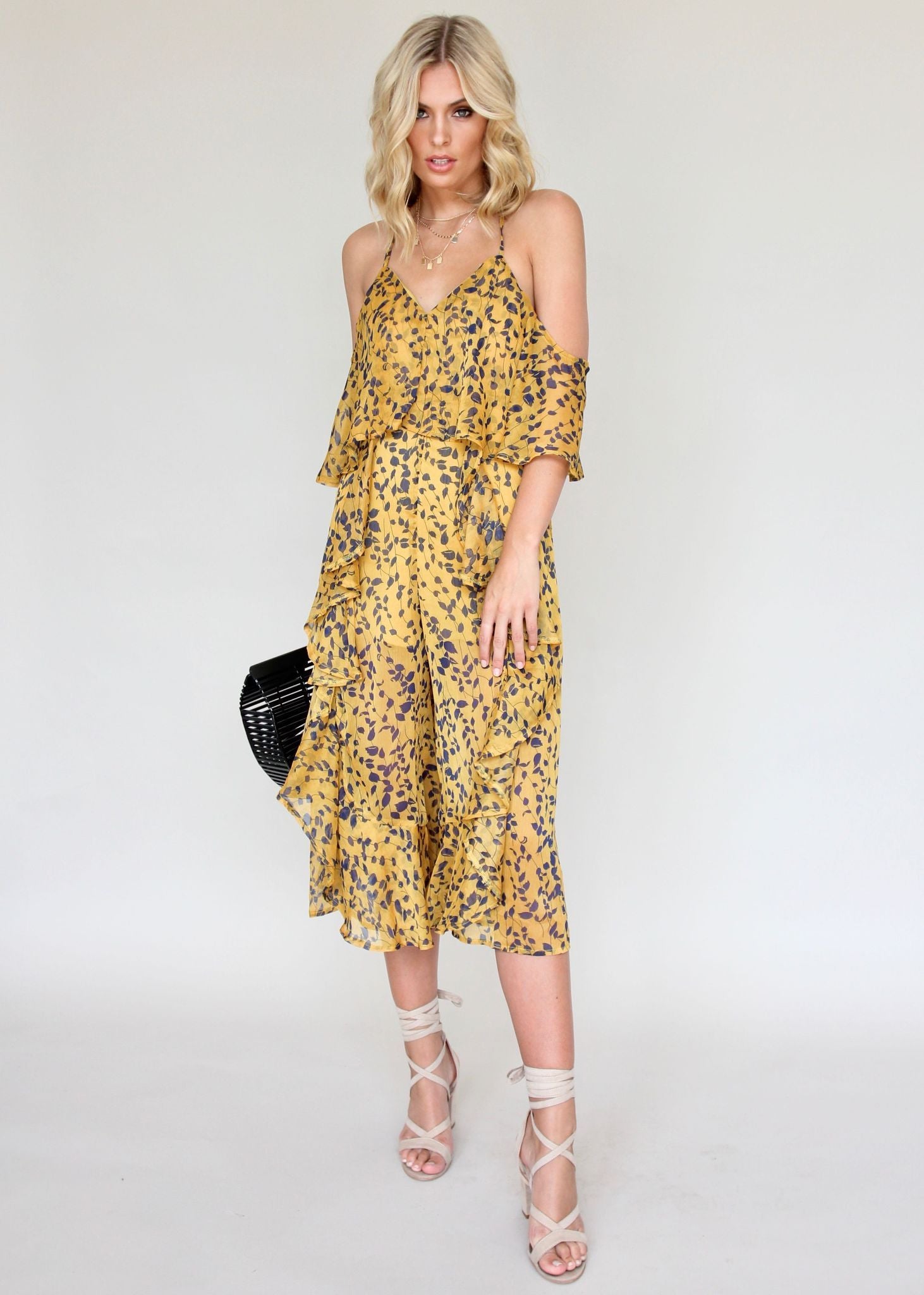 Day One Pantsuit - Mustard