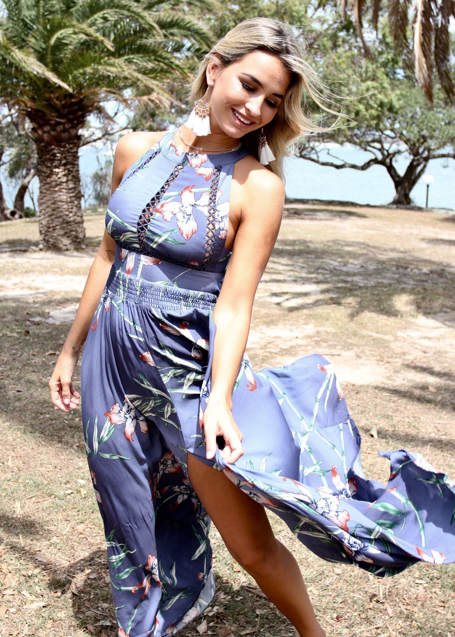 Break Of Dawn Maxi - Bamboo