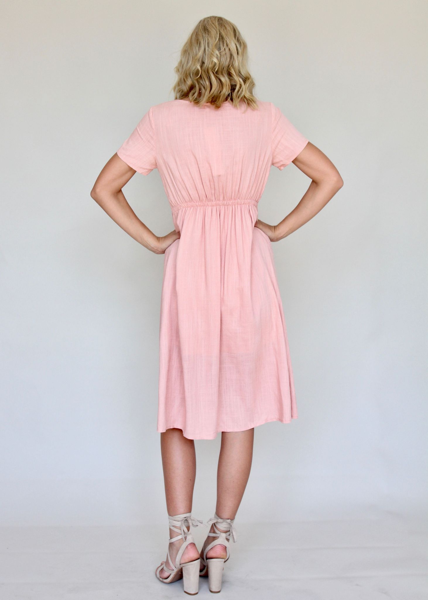 Til The End Dress - Peachy