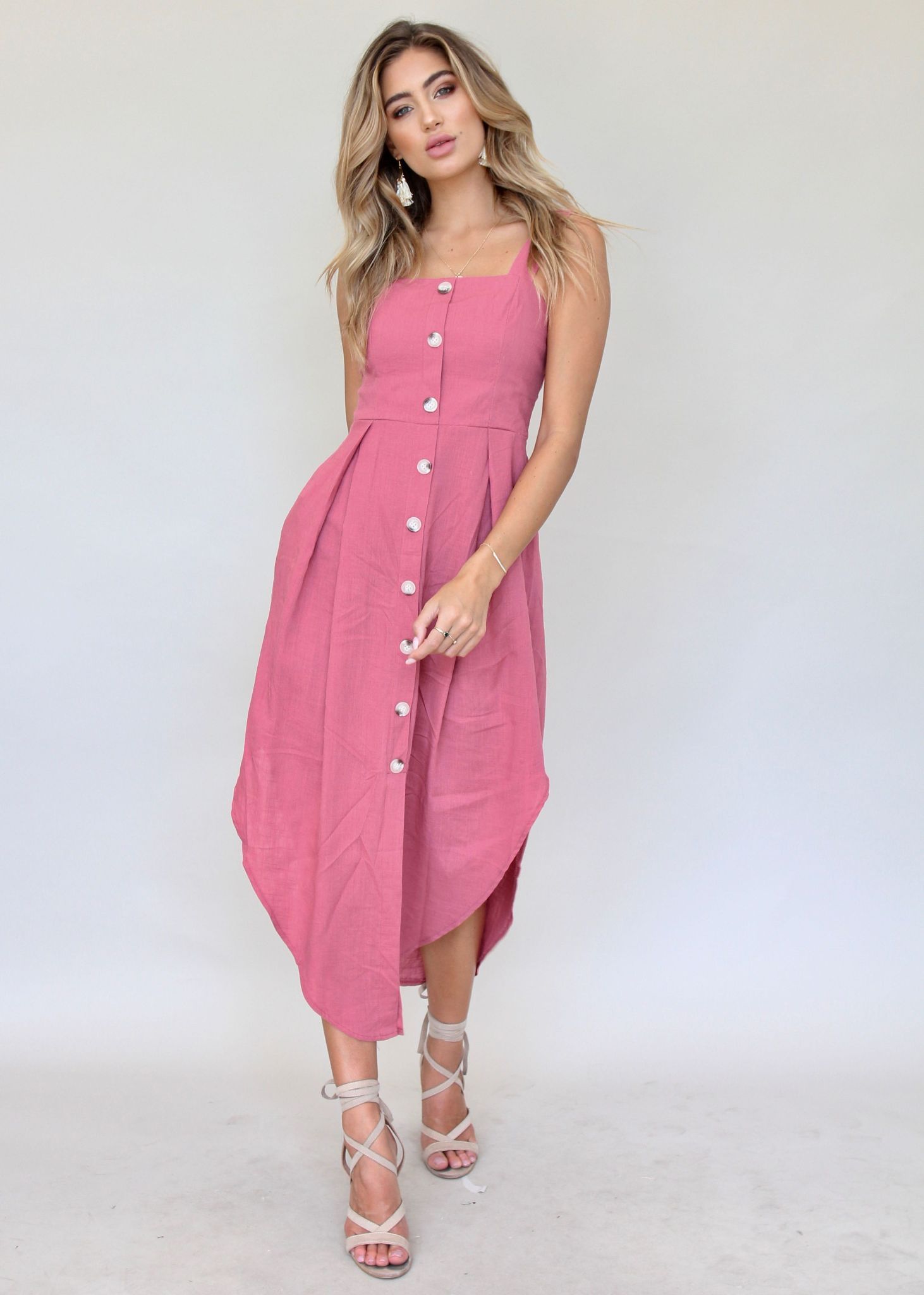 Essential Beauty Dress - Rose