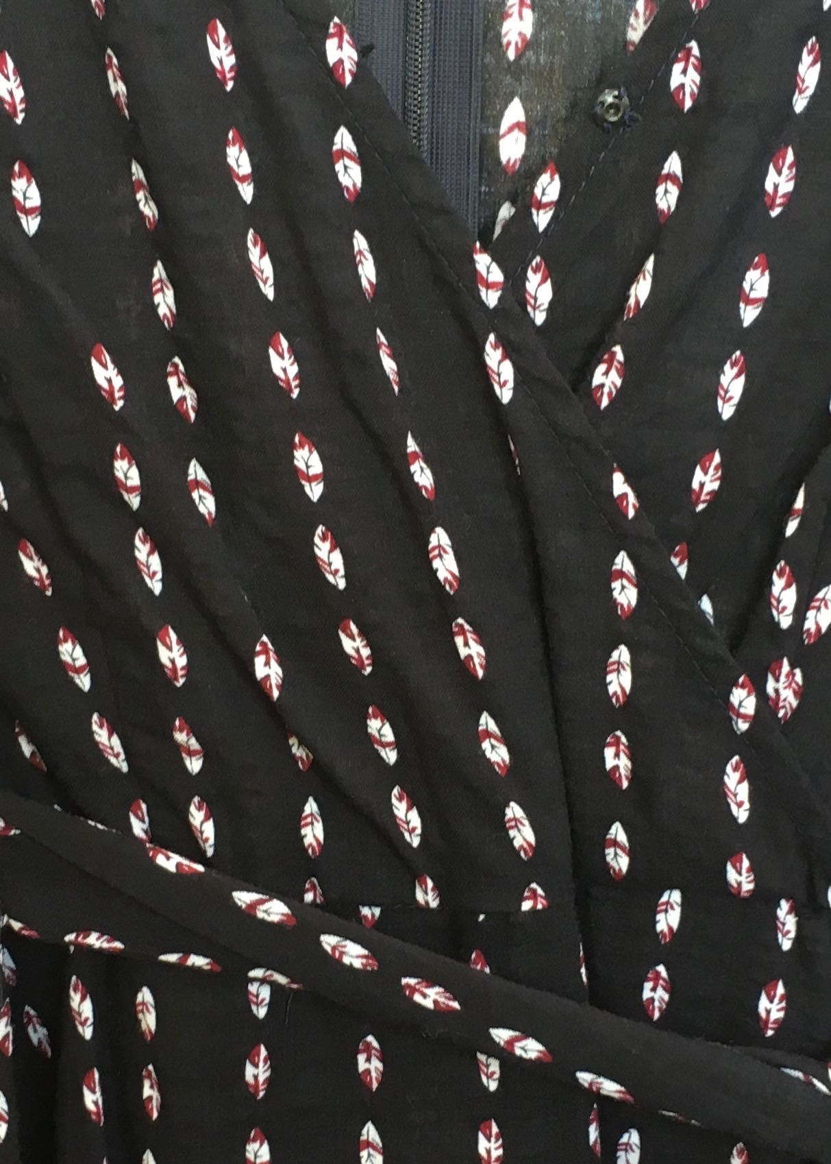 New Beginning Swing Dress - Navy Print