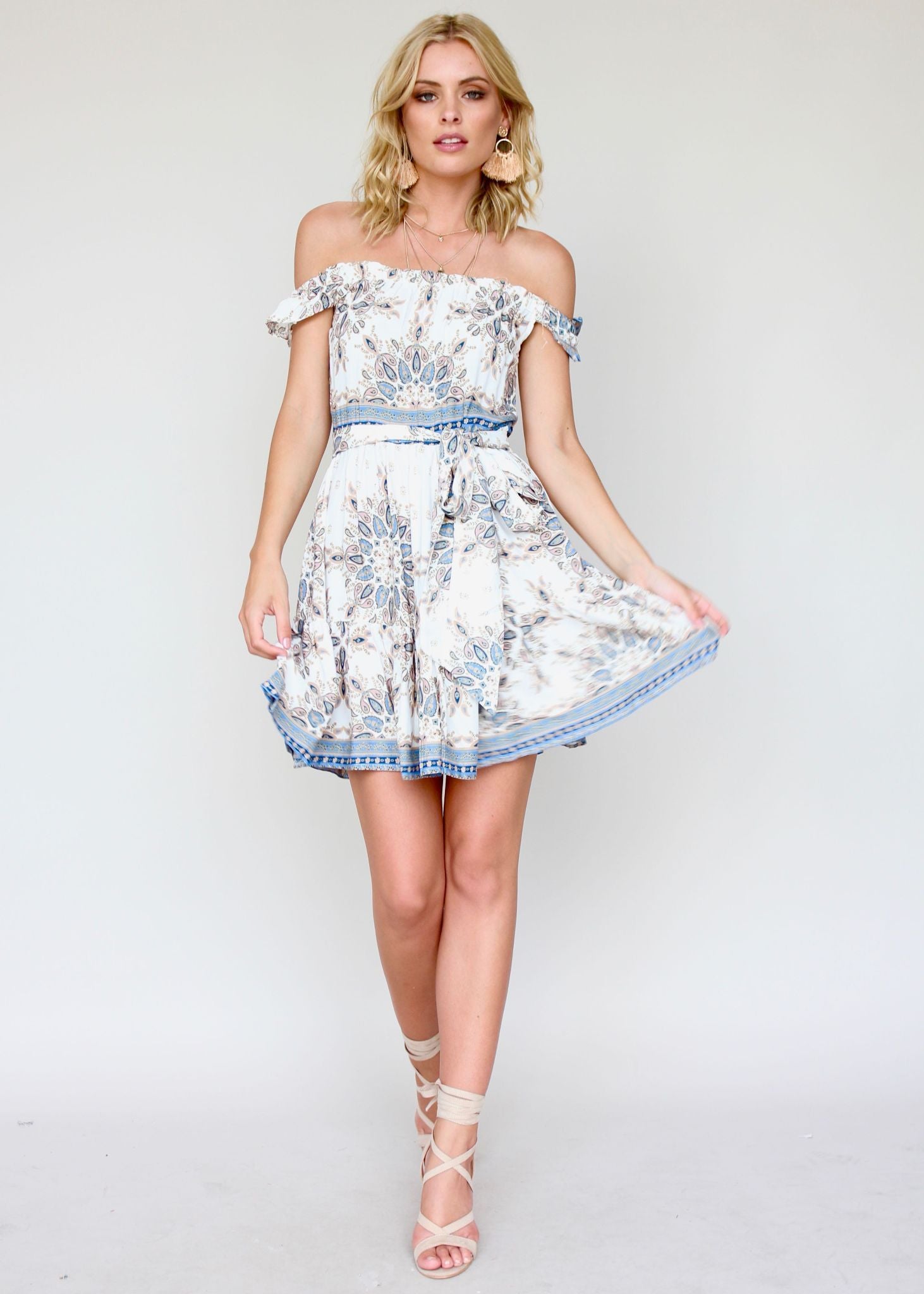 Lily Mini Dress - Gemstone
