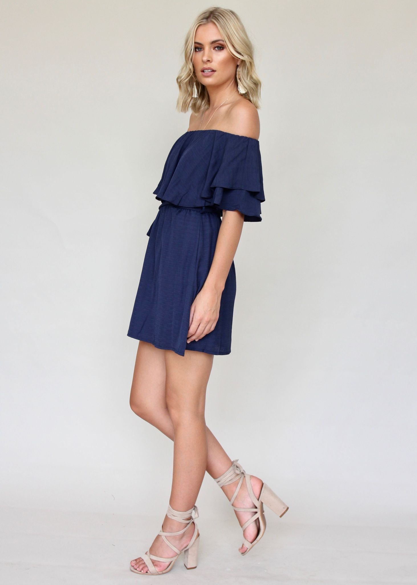 Keep You Forever Dress - Navy