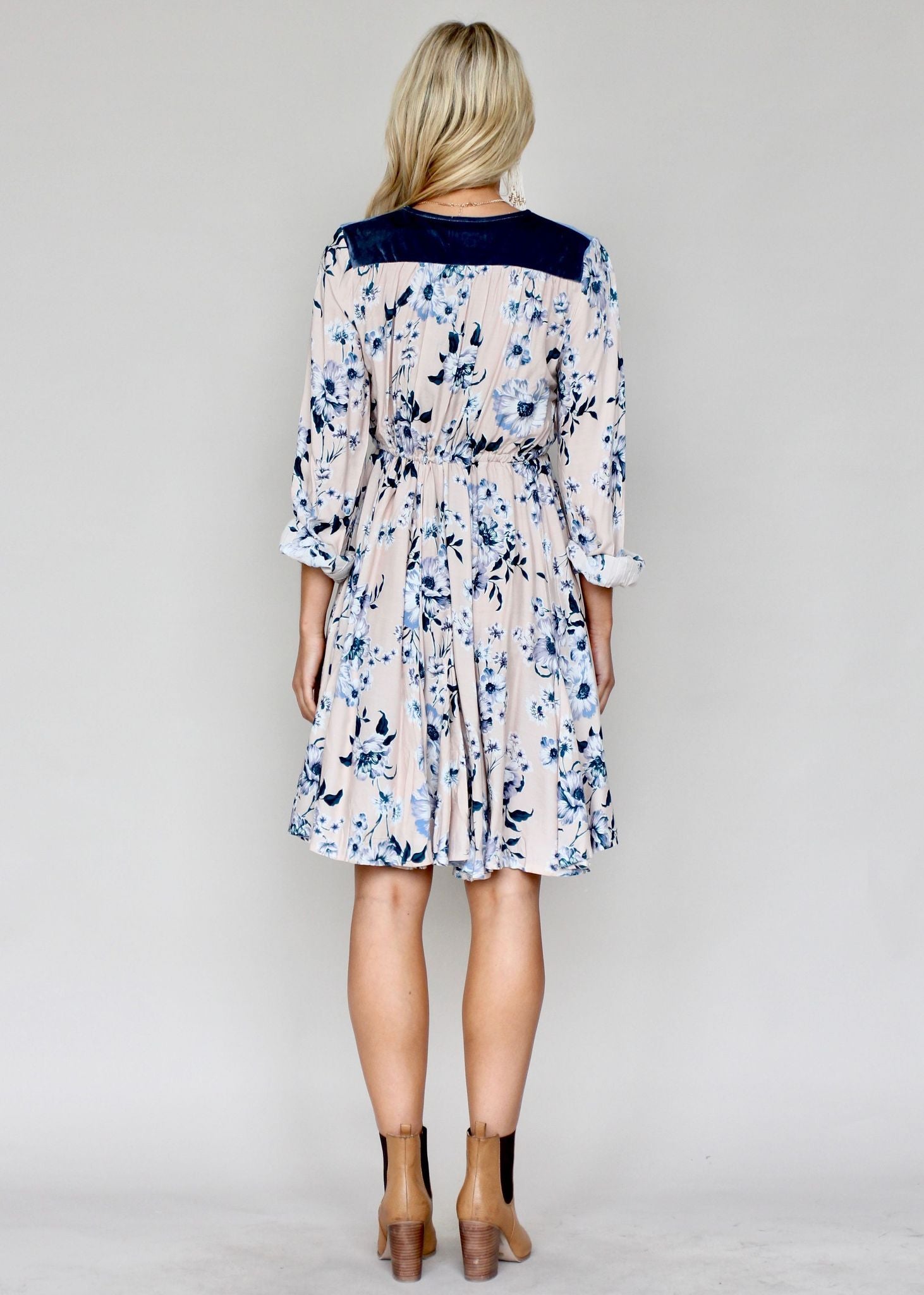 Sasha Swing Dress - Dusky