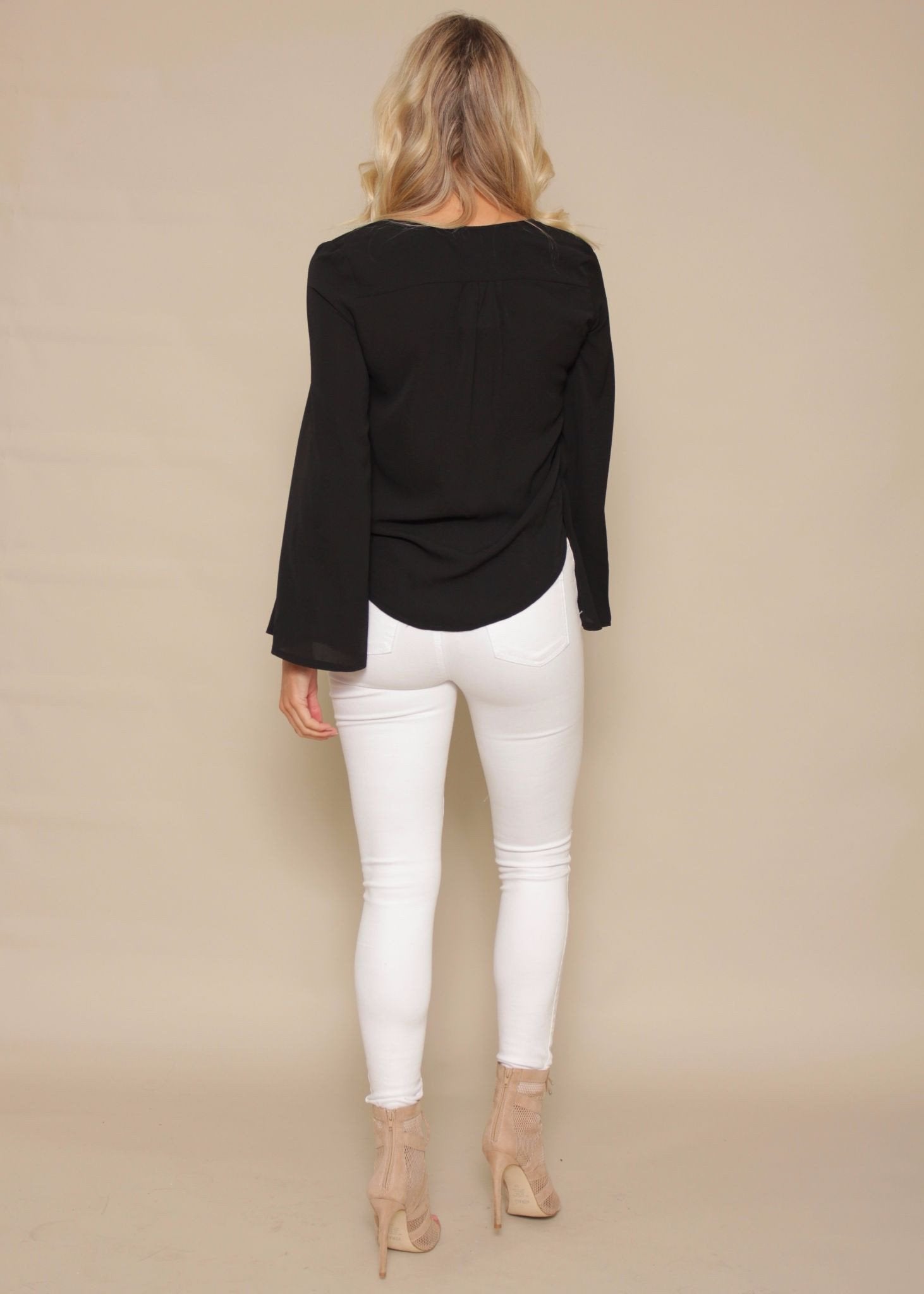 A New Day Blouse - Black