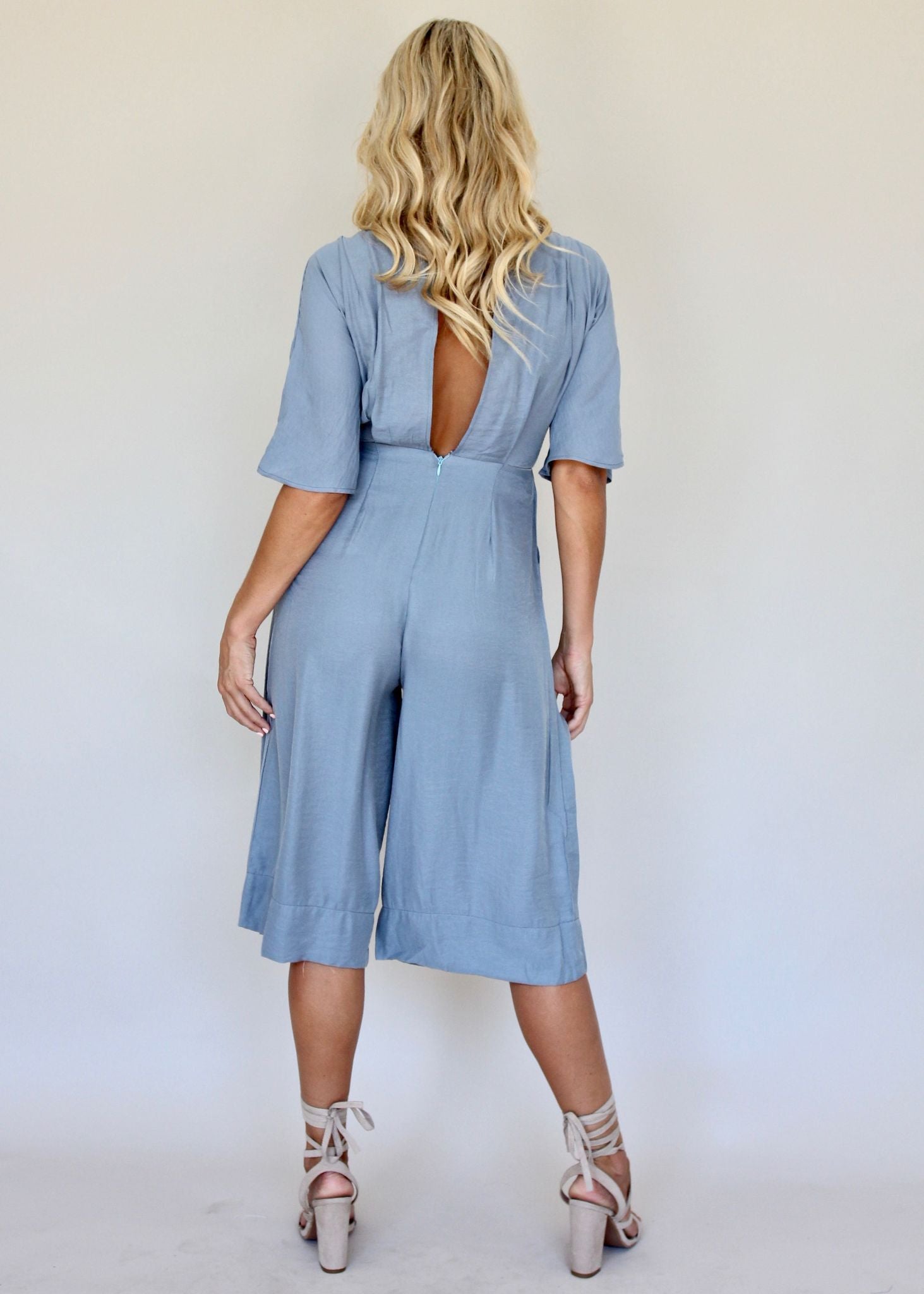 Brave Hearts Pantsuit - Slate