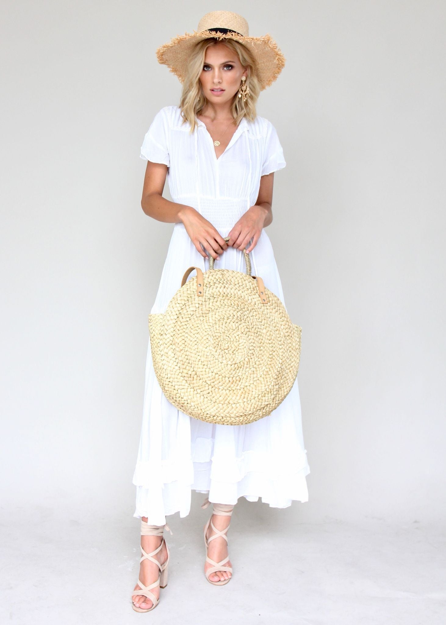 Artemis Maxi Dress - White