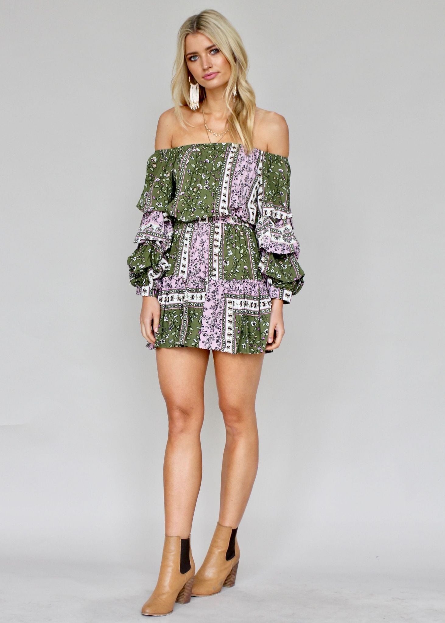 Bel Air Swing Dress - Manzana