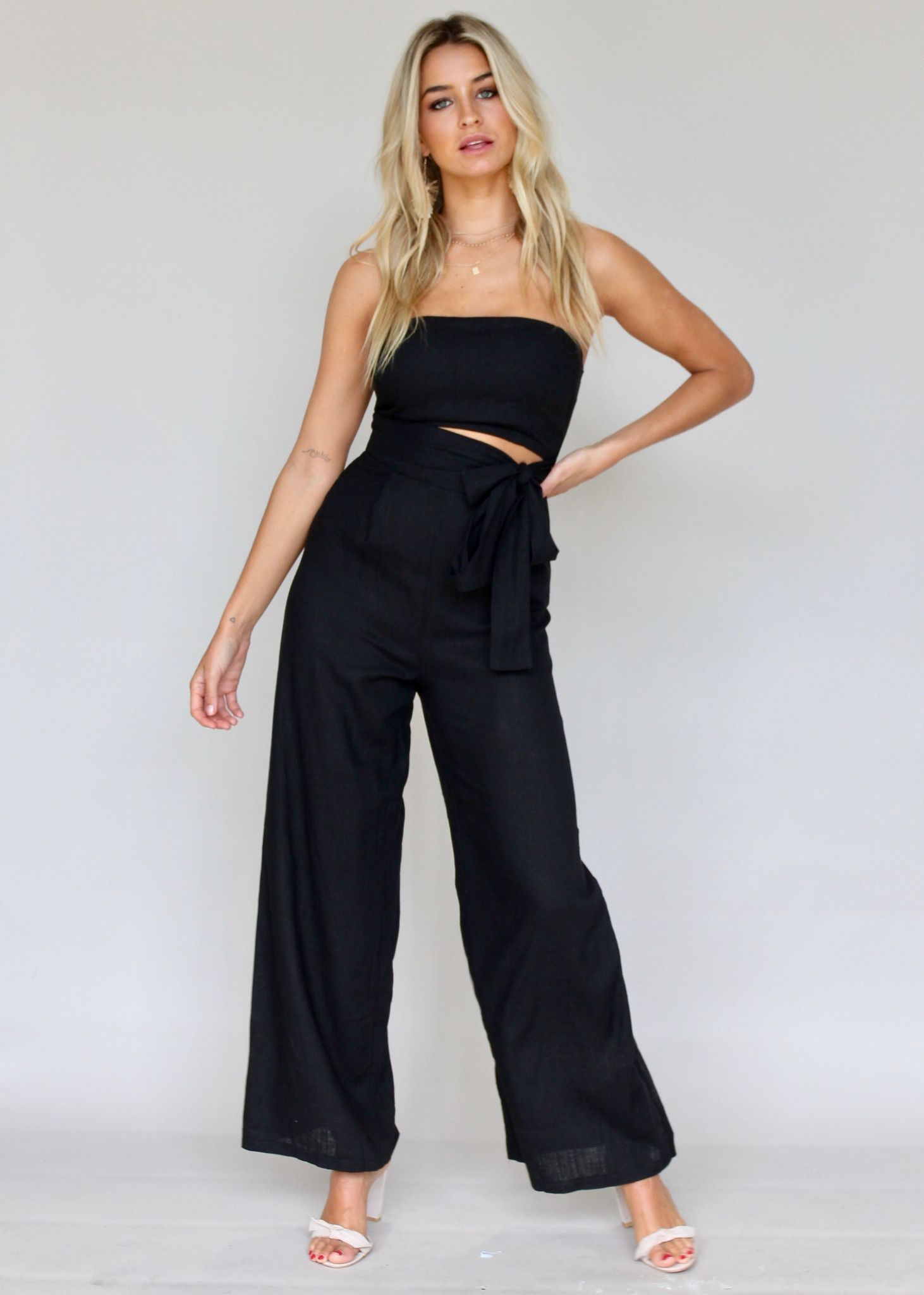 New Rules Pantsuit - Black