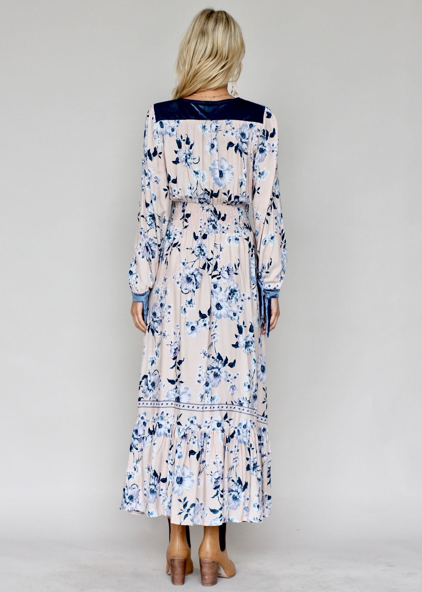 Eleonore Maxi Dress - Dusky