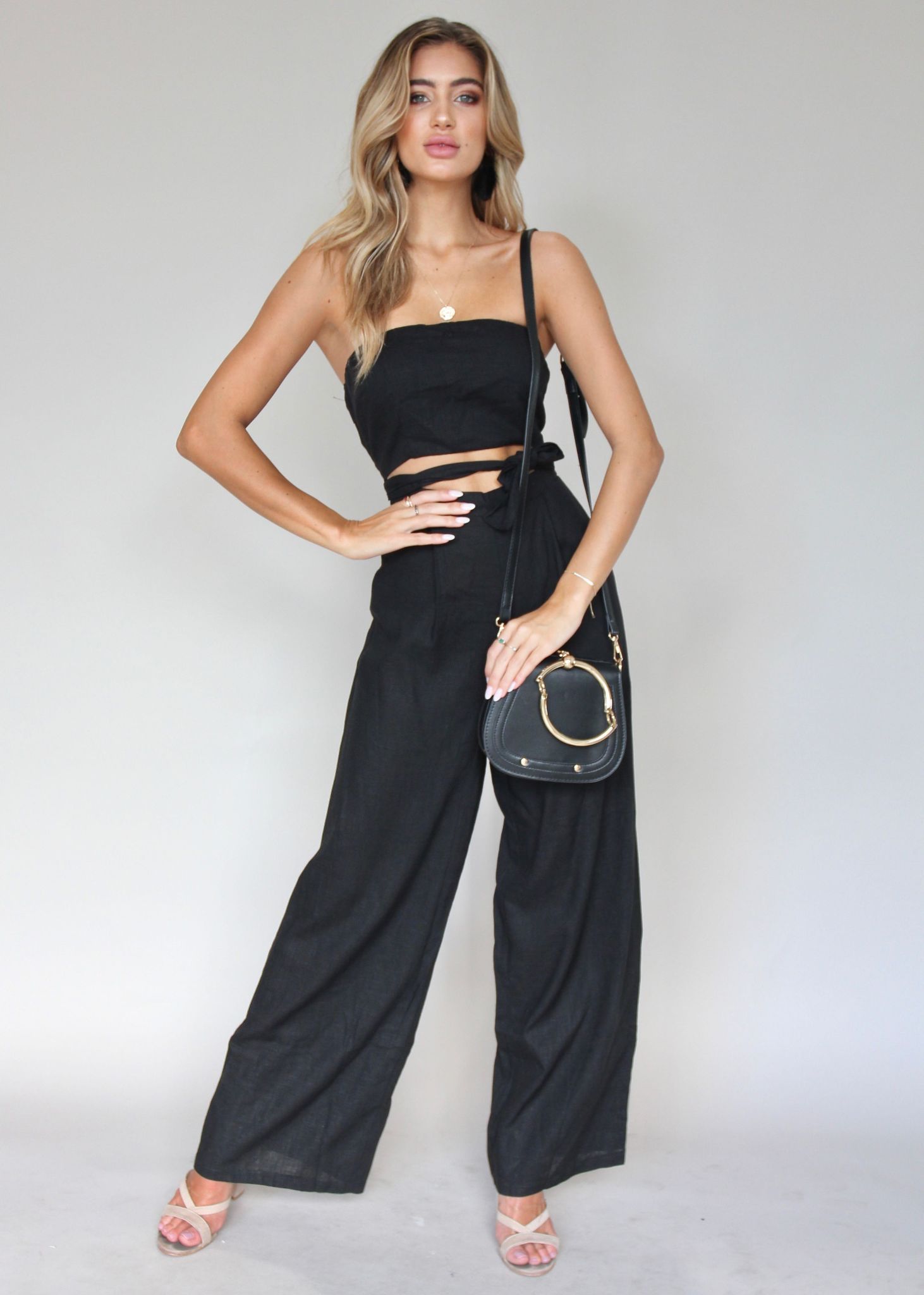 New Rules Pantsuit - Black