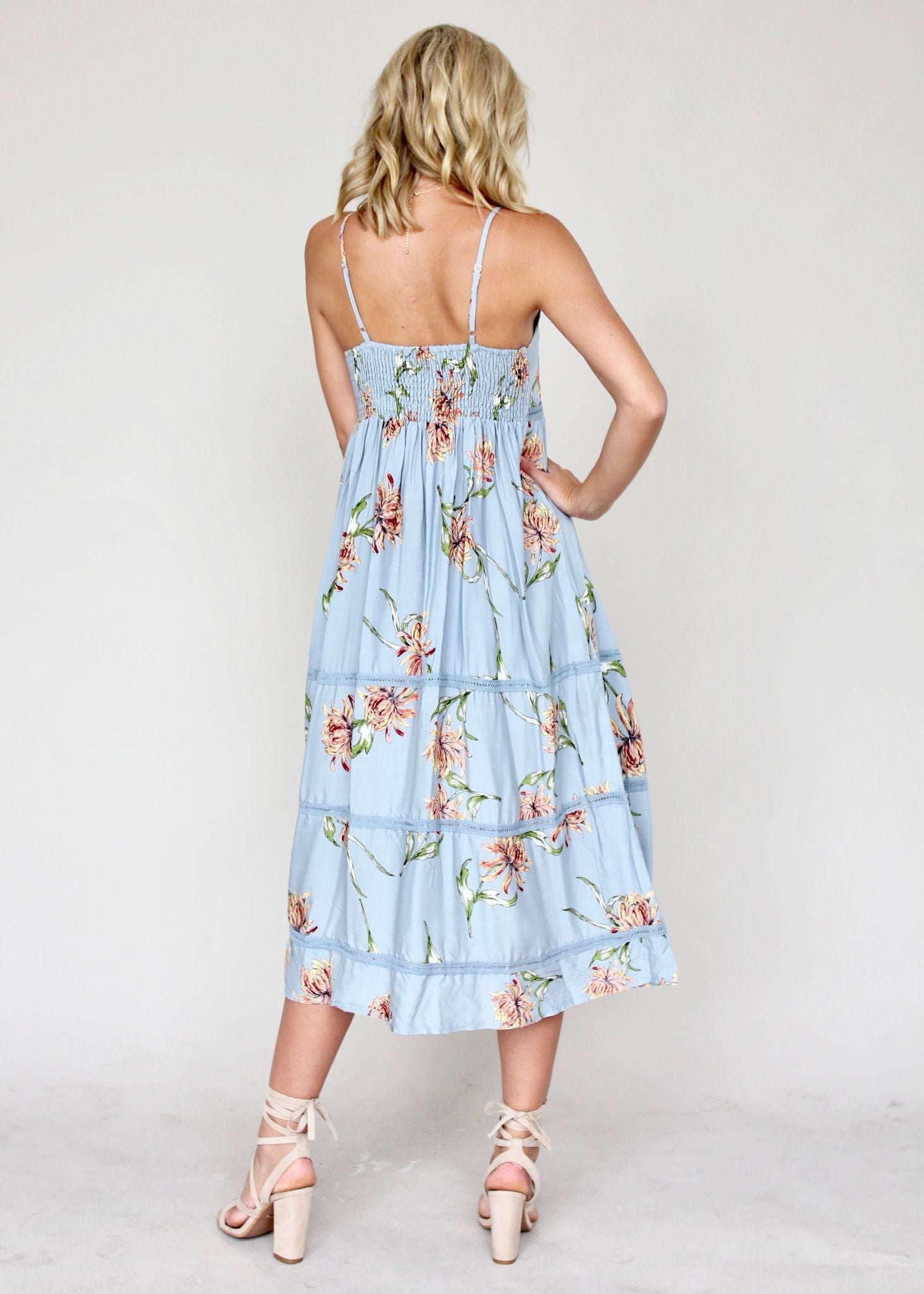 Heidi Swing Midi Dress - Kai