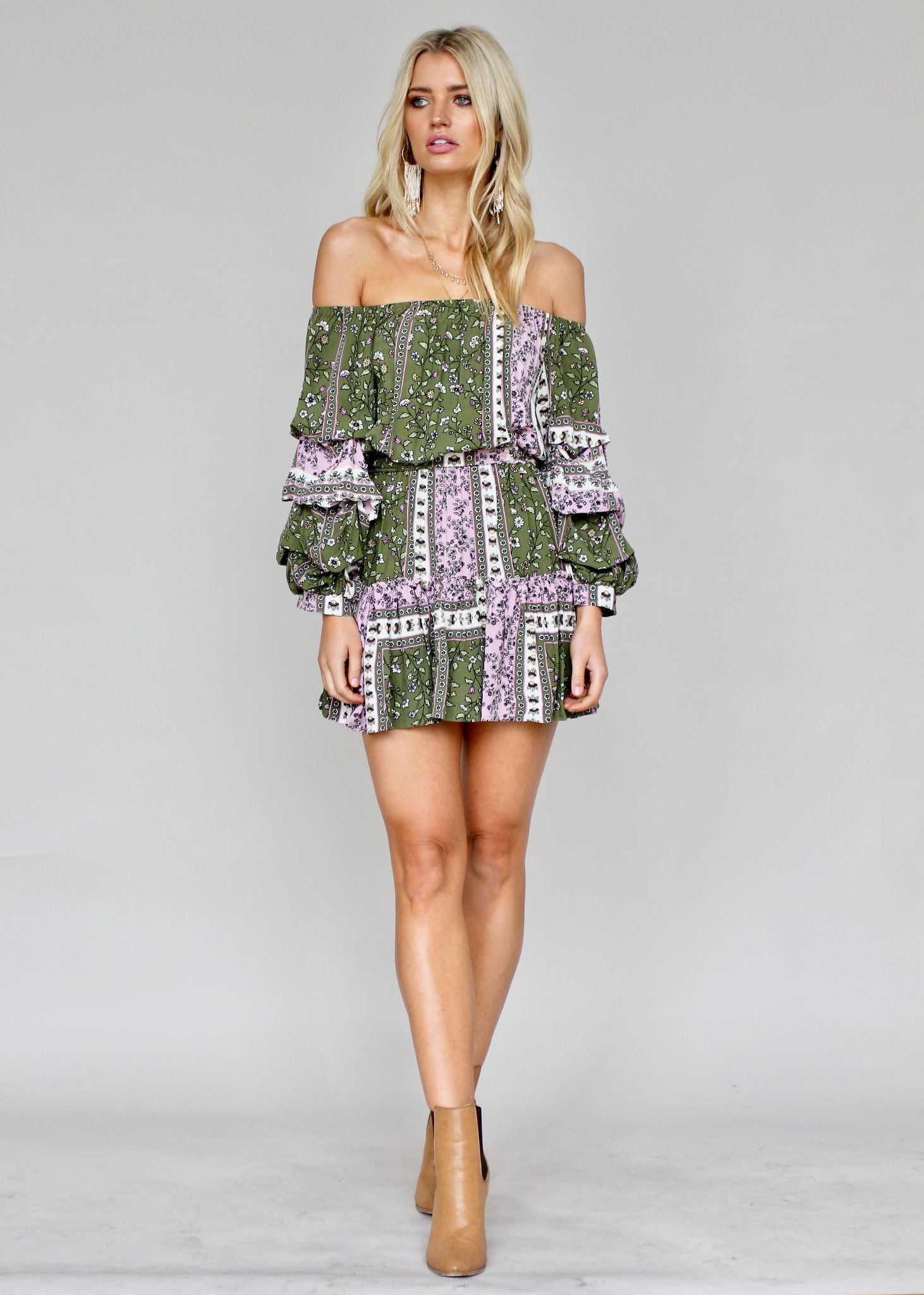 Bel Air Swing Dress - Manzana