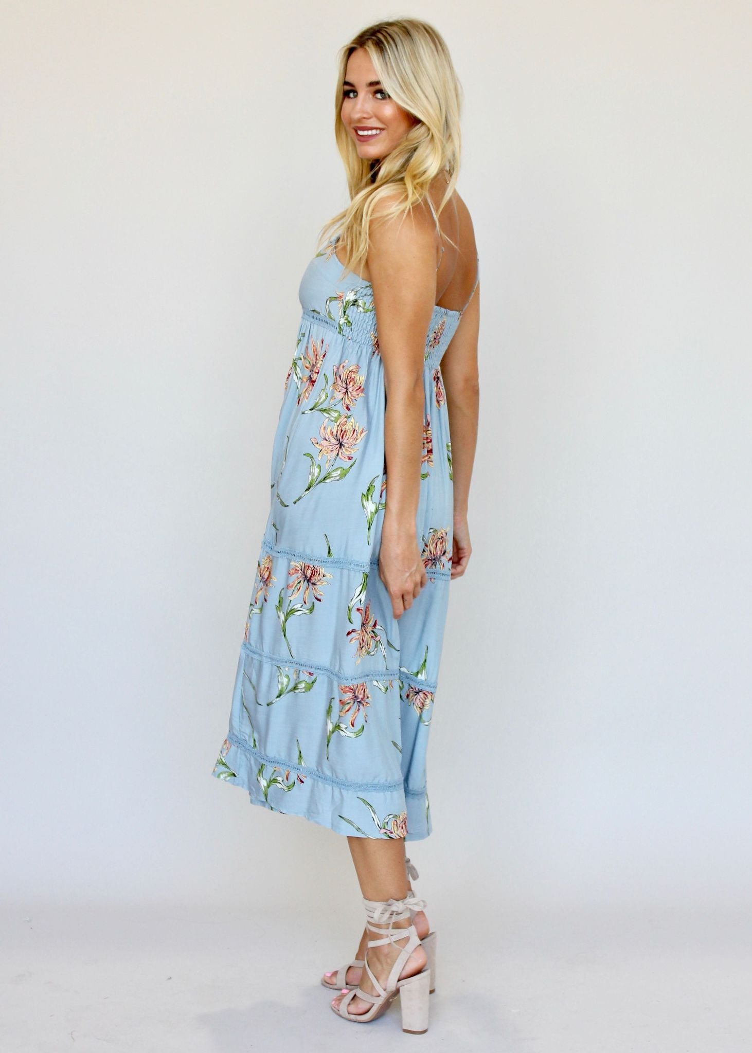 Heidi Swing Midi Dress - Kai