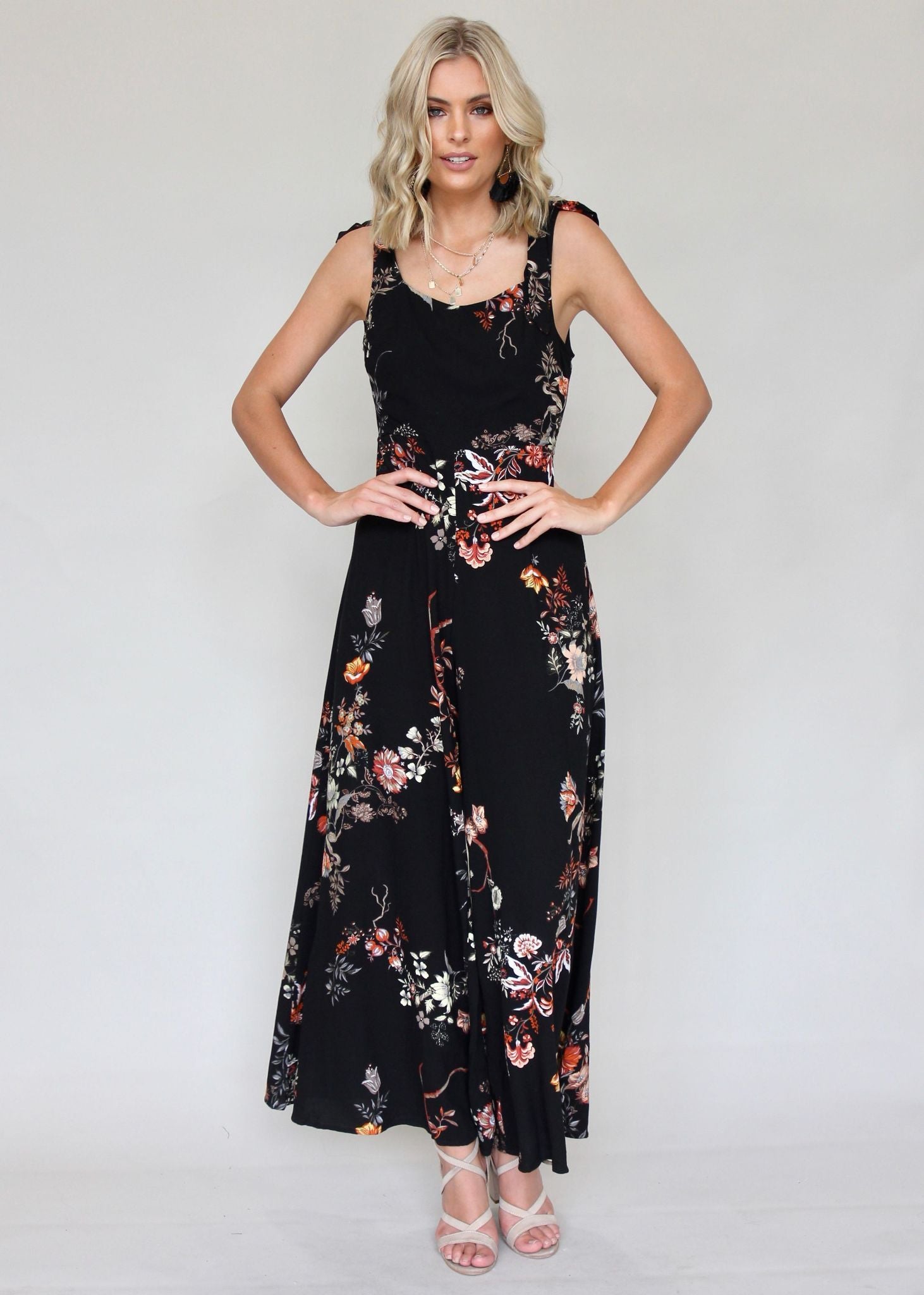 On Your Mind Pantsuit - Black