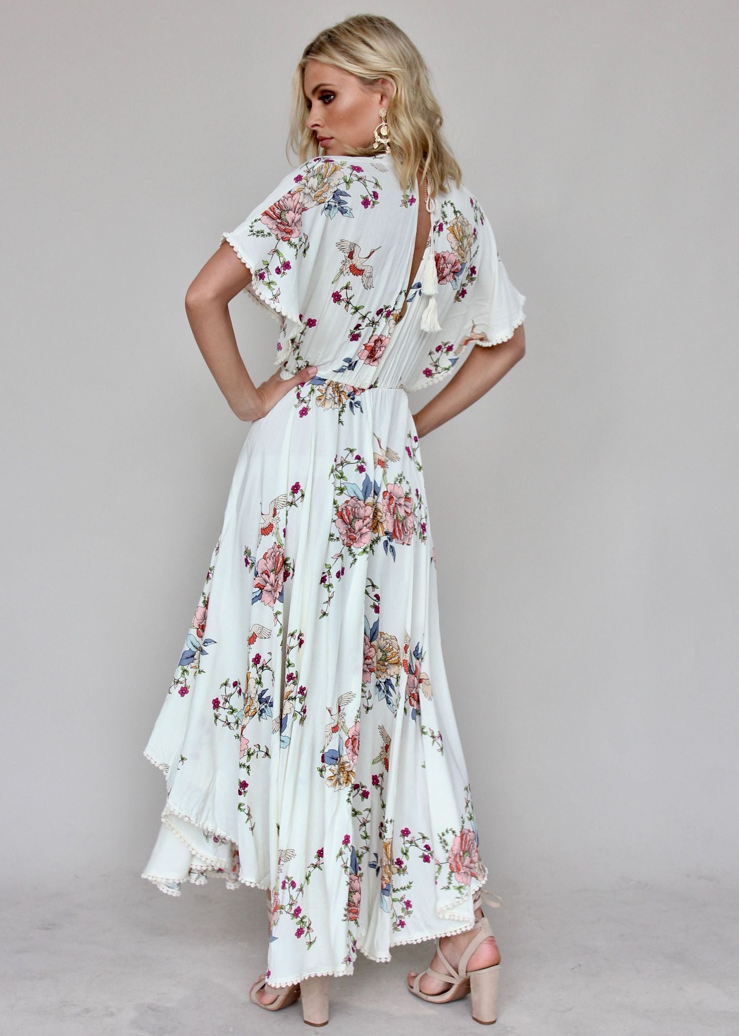 Dana Maxi Dress - Flamingo Dancing