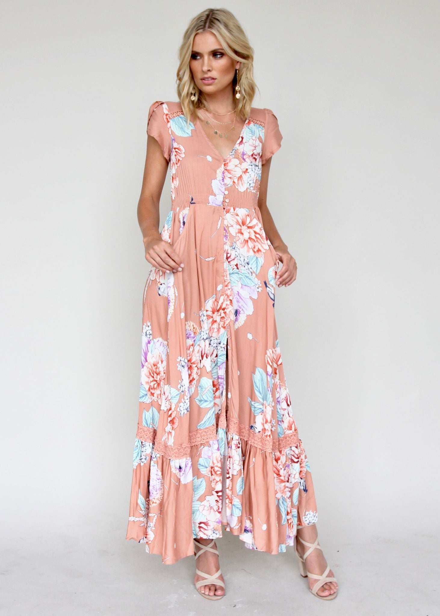 Carmen Maxi Dress - Bellisa