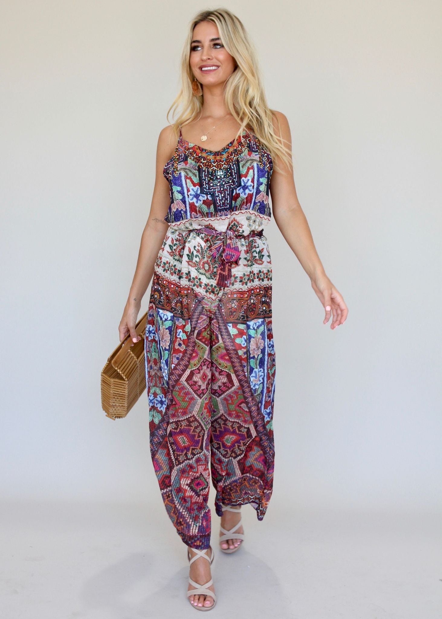 Double Up Pantsuit - Moroccan