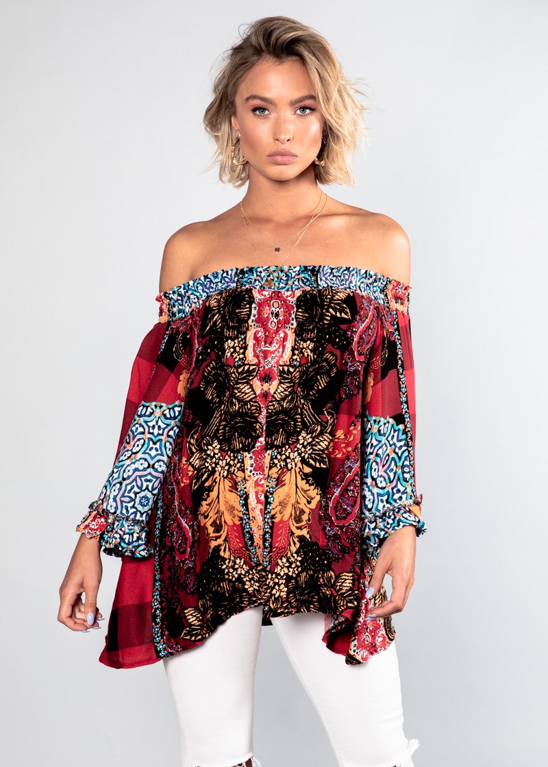 Clover Off Shoulder Top - Marlow