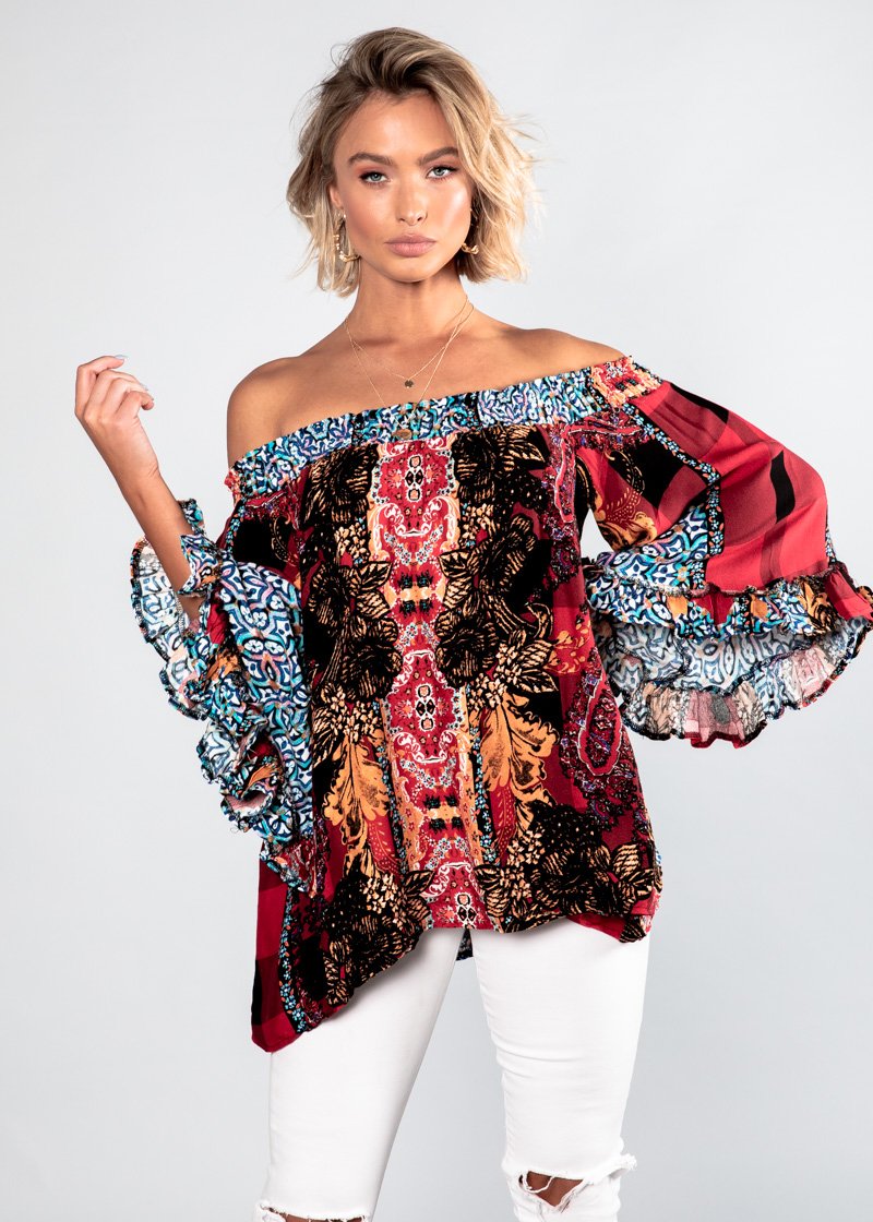 Clover Off Shoulder Top - Marlow