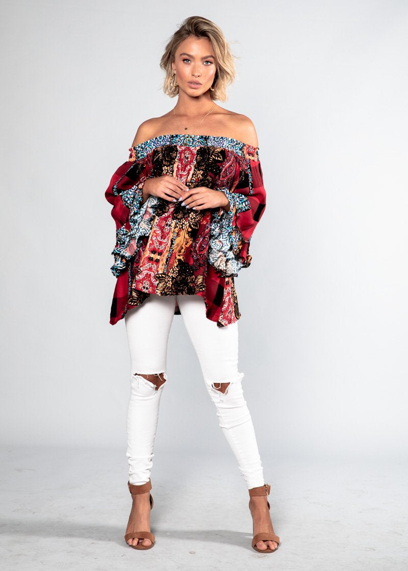 Clover Off Shoulder Top - Marlow