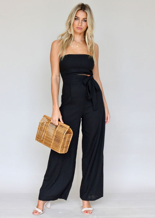 New Rules Pantsuit - Black