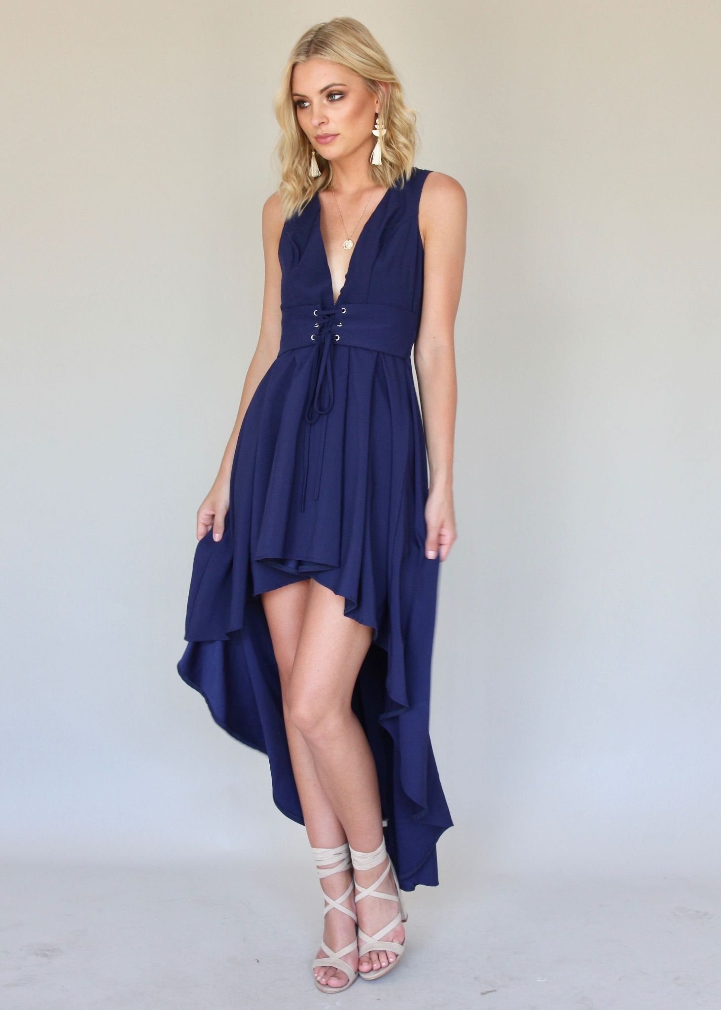 As You Were Dress - Navy