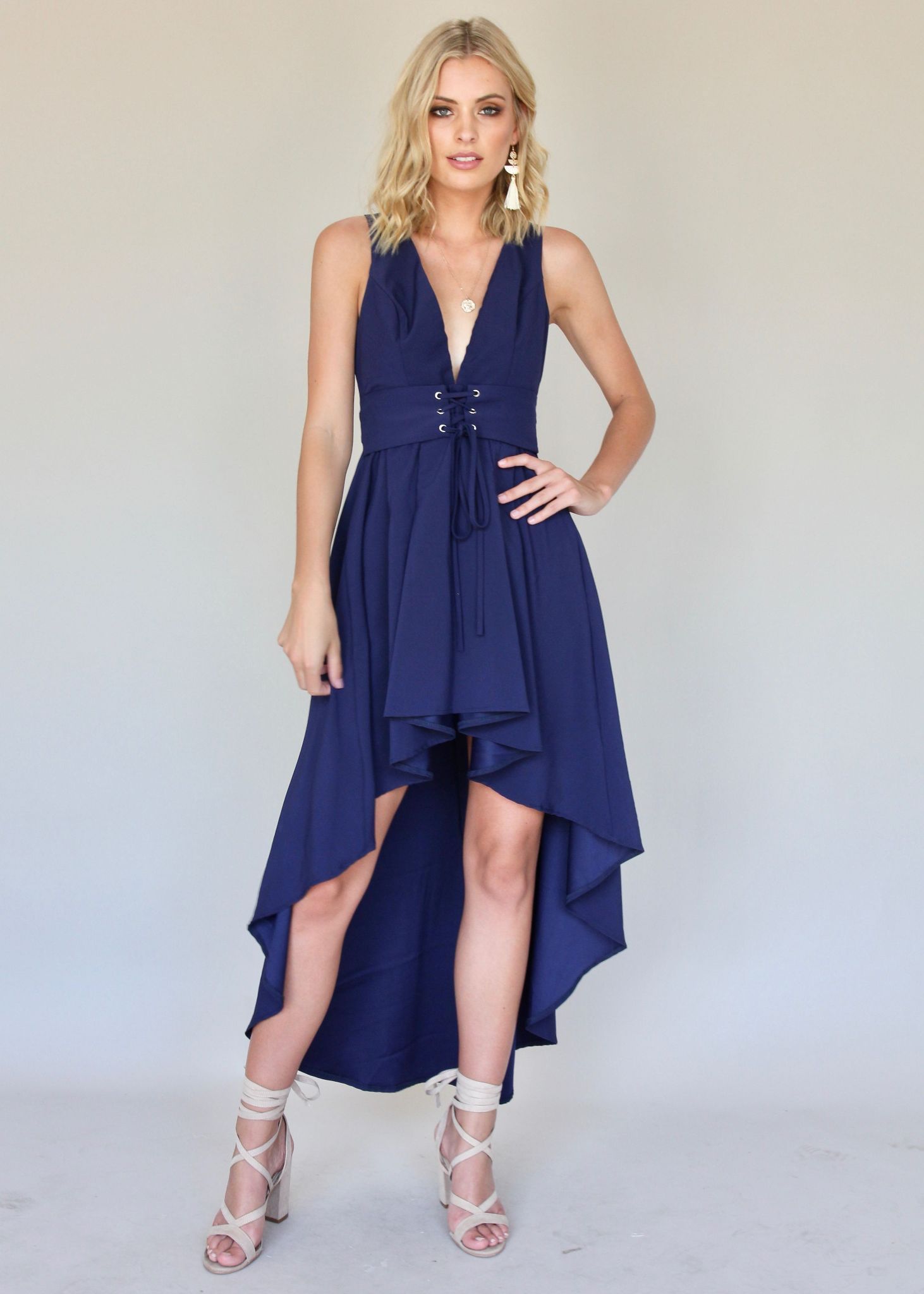 As You Were Dress - Navy