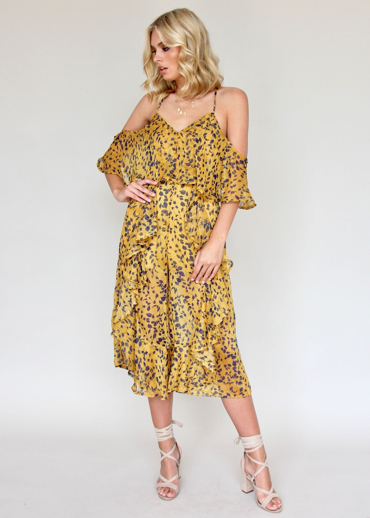 Day One Pantsuit - Mustard