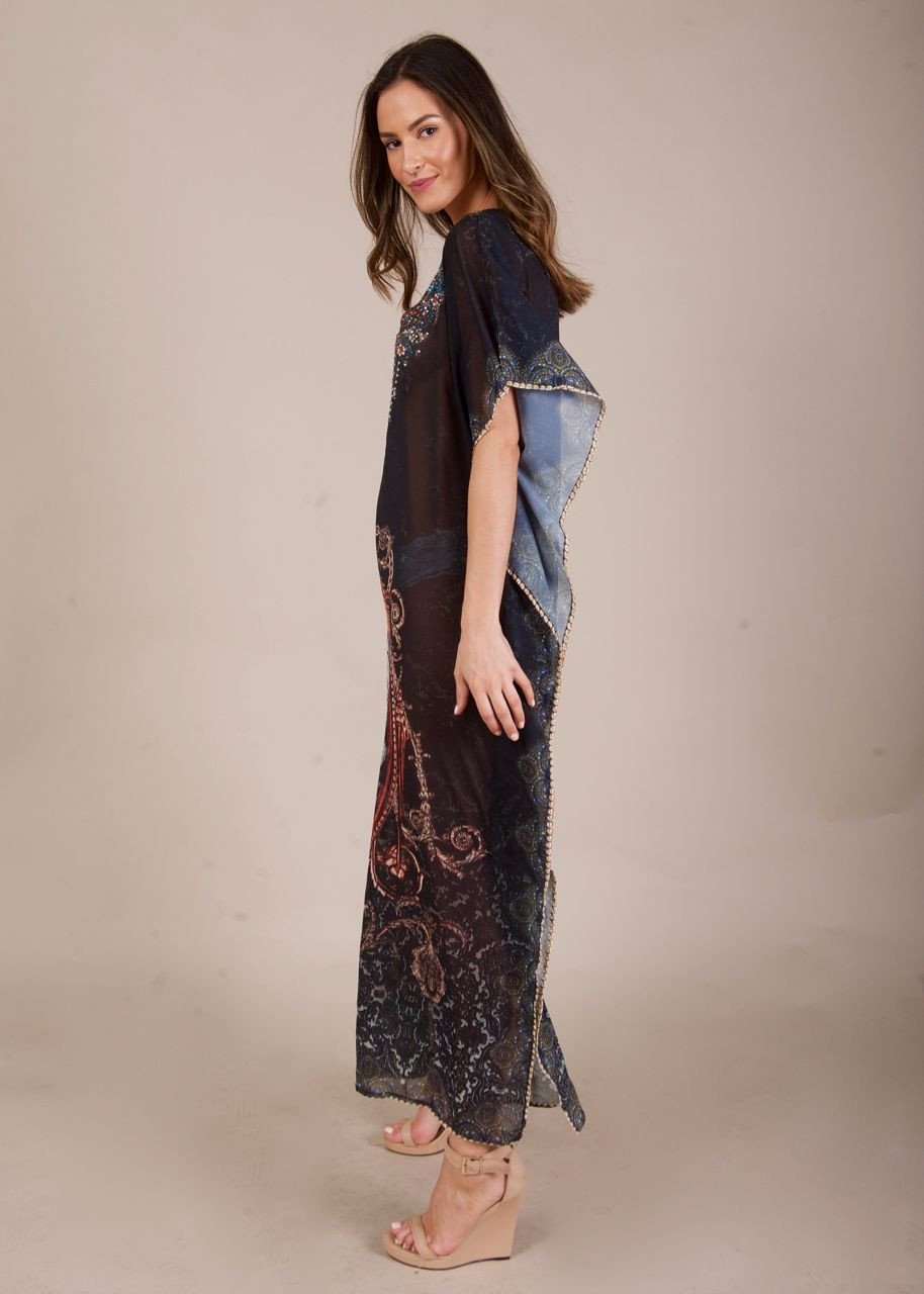 Adalyn Maxi Kaftan - Shadows