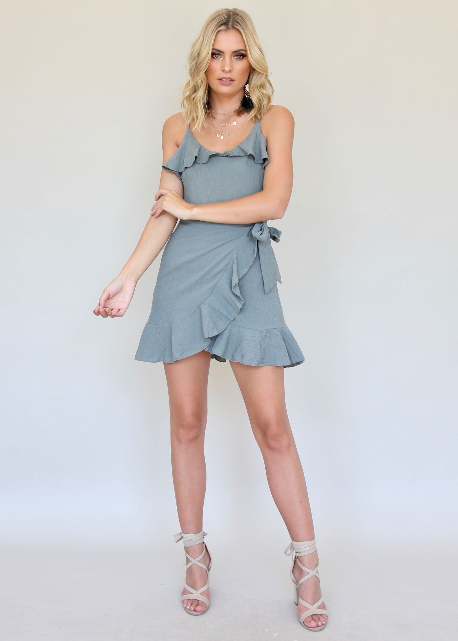 West Beverly Swing Dress - Storm