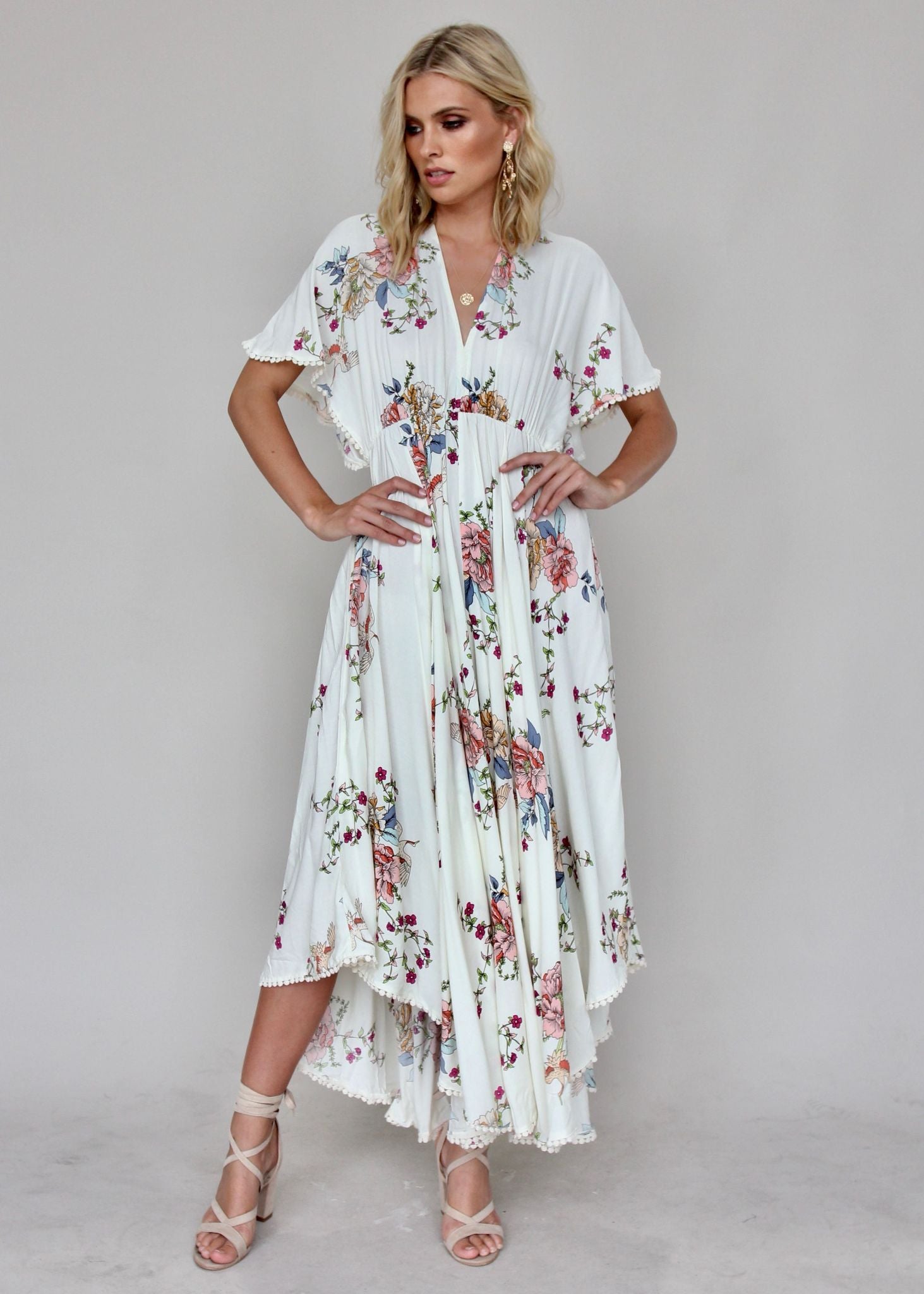 Dana Maxi Dress - Flamingo Dancing