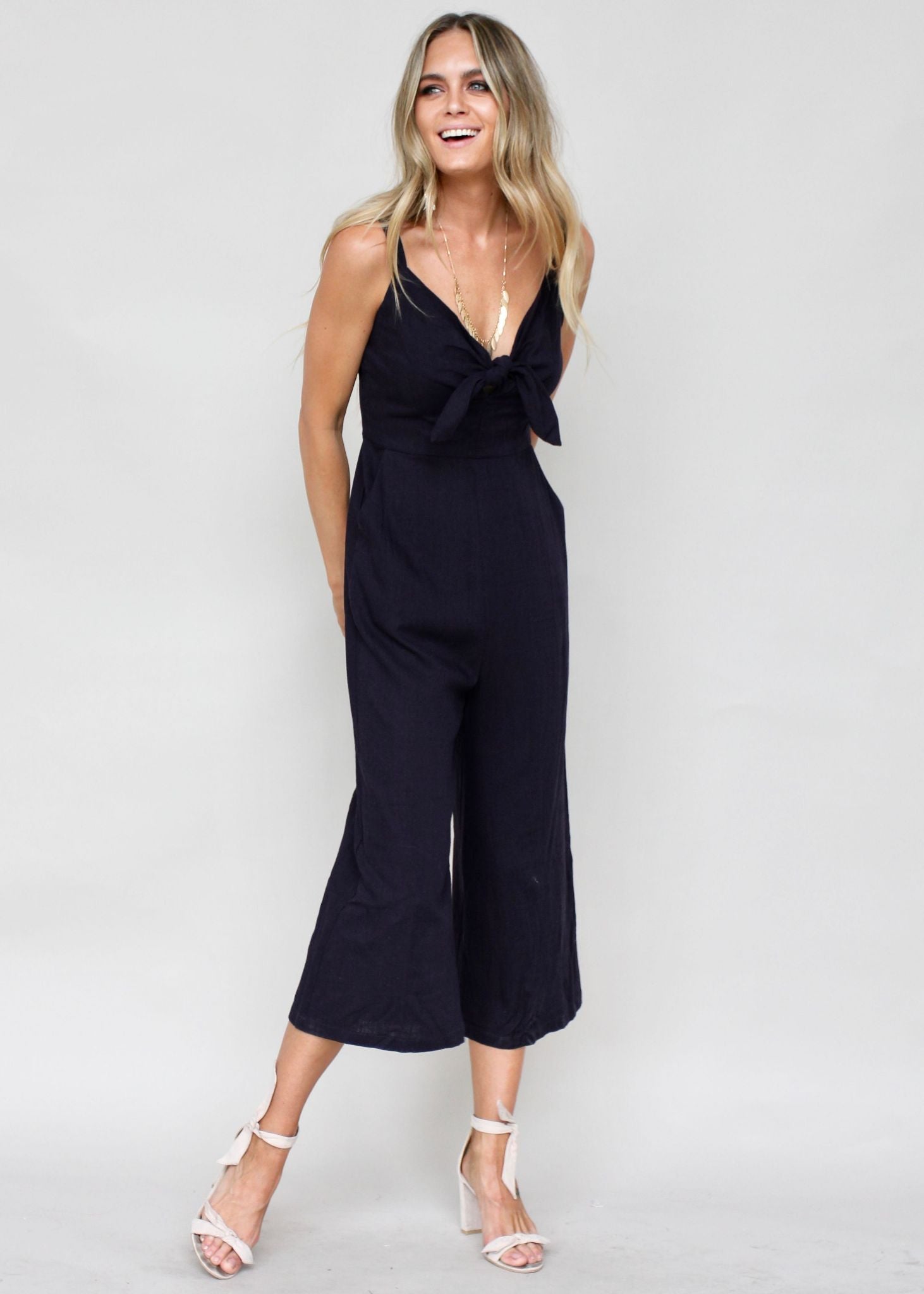 Costa Brava Pantsuit - Navy