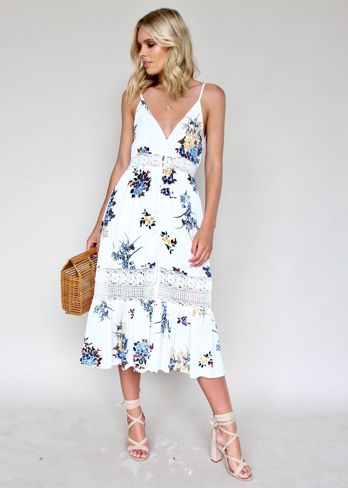 About The Weekend Midi Dress - Cosmos