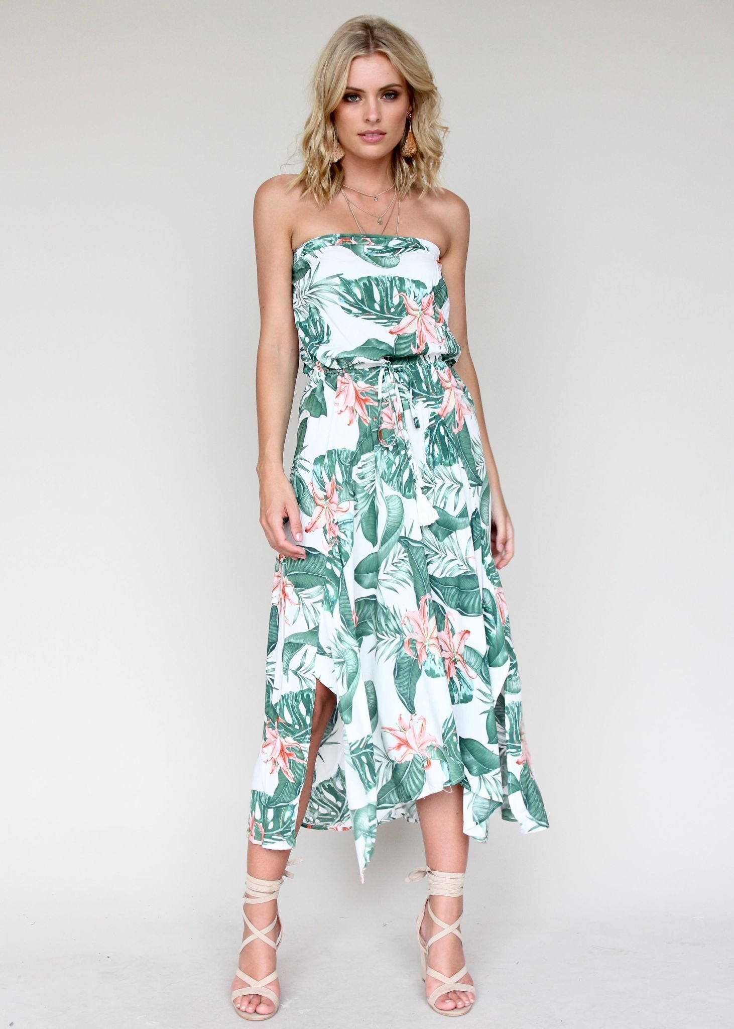 New Freedom Strapless Dress - Florida