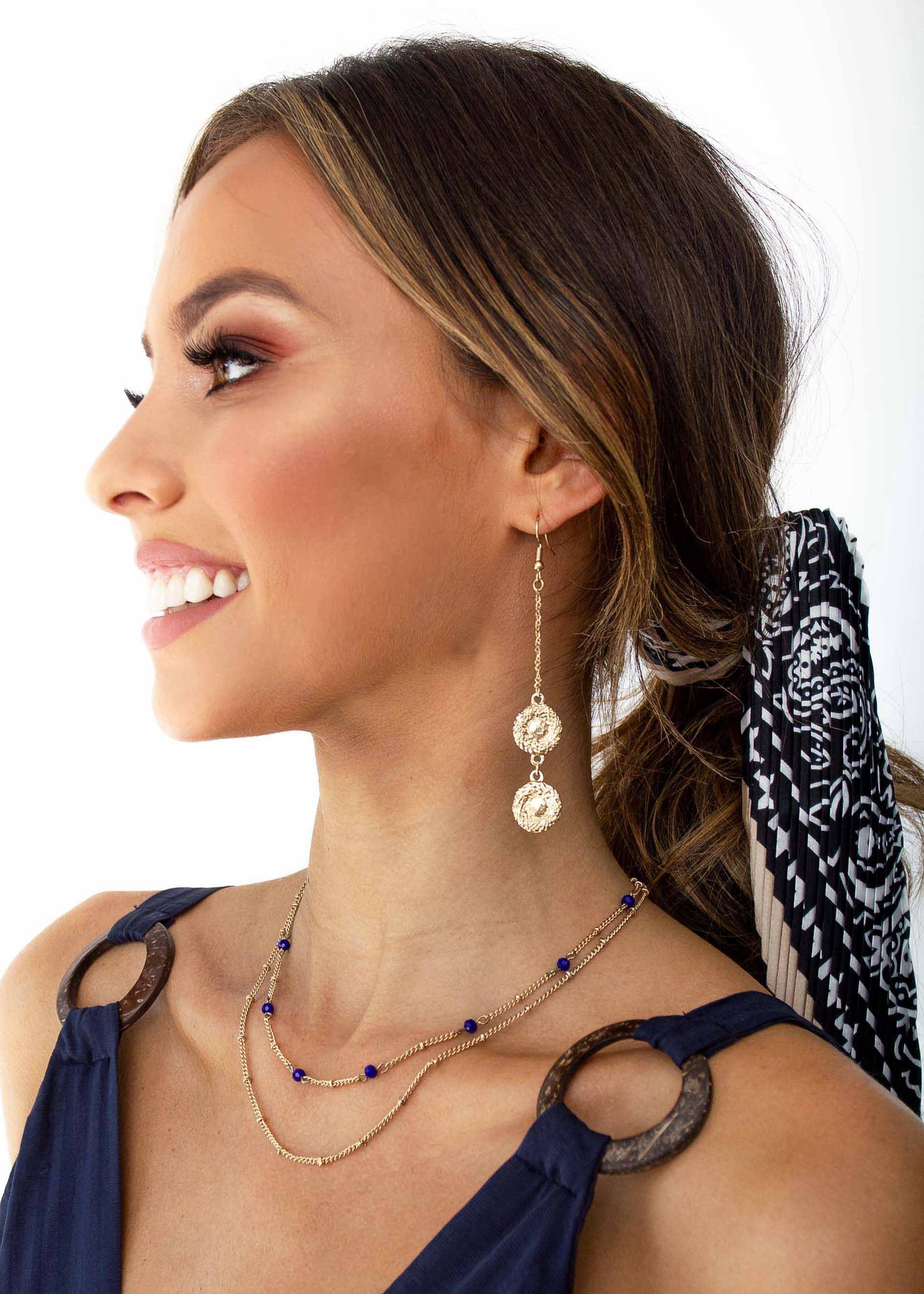 Tahnee Necklace - Blue