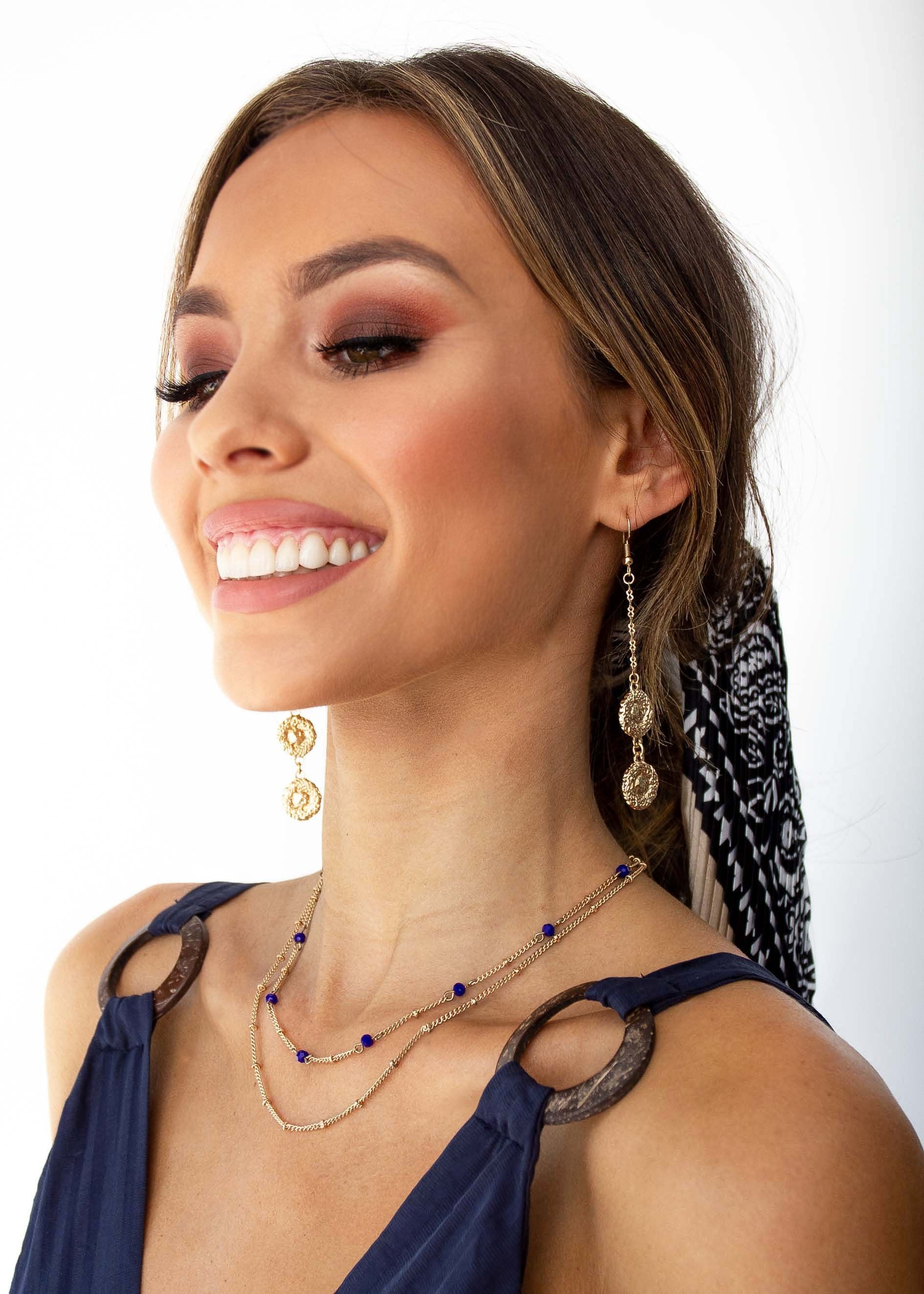 Tahnee Necklace - Blue